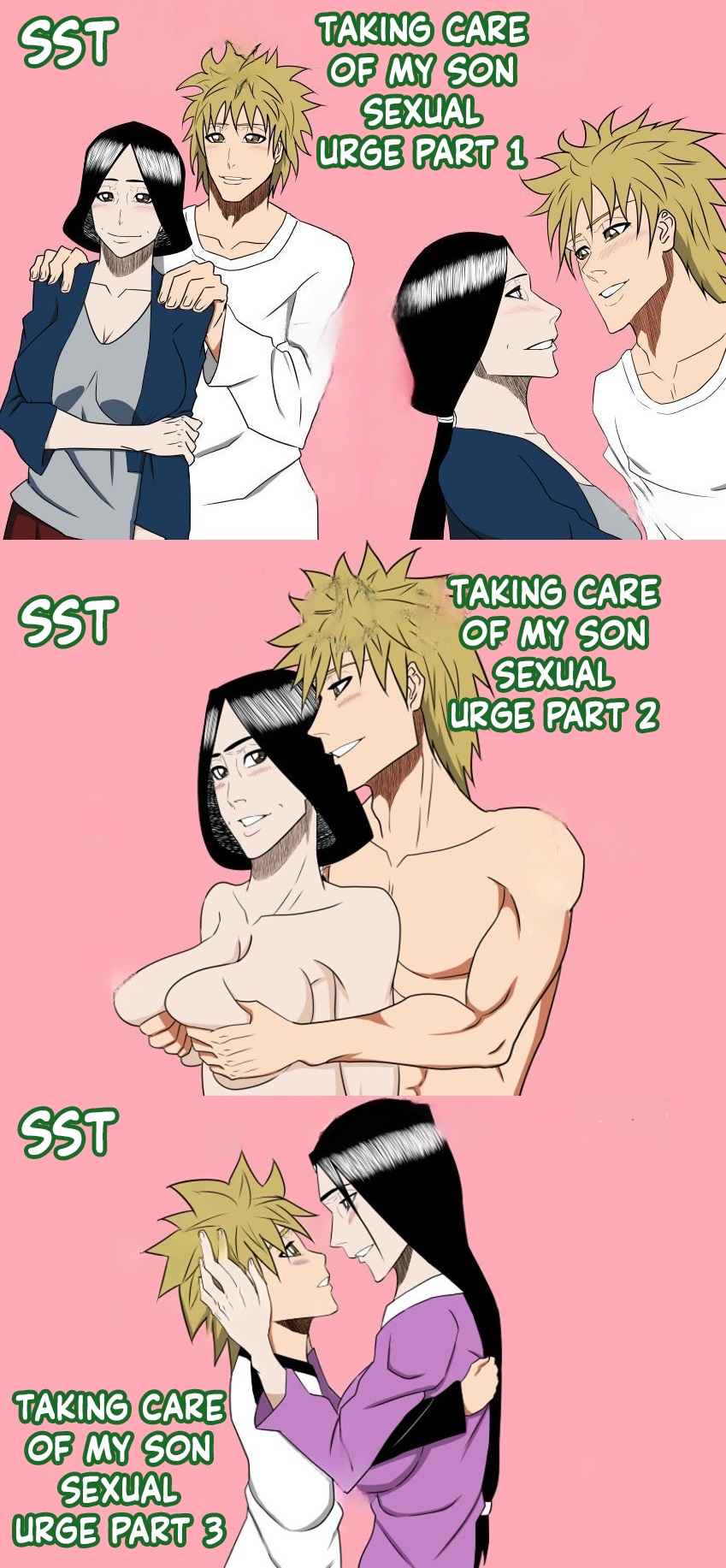 [SST] Musuko No Sewa Chapter 1-3 [Taking Care My Son Sexual Urge] [English] Bildnummer 1
