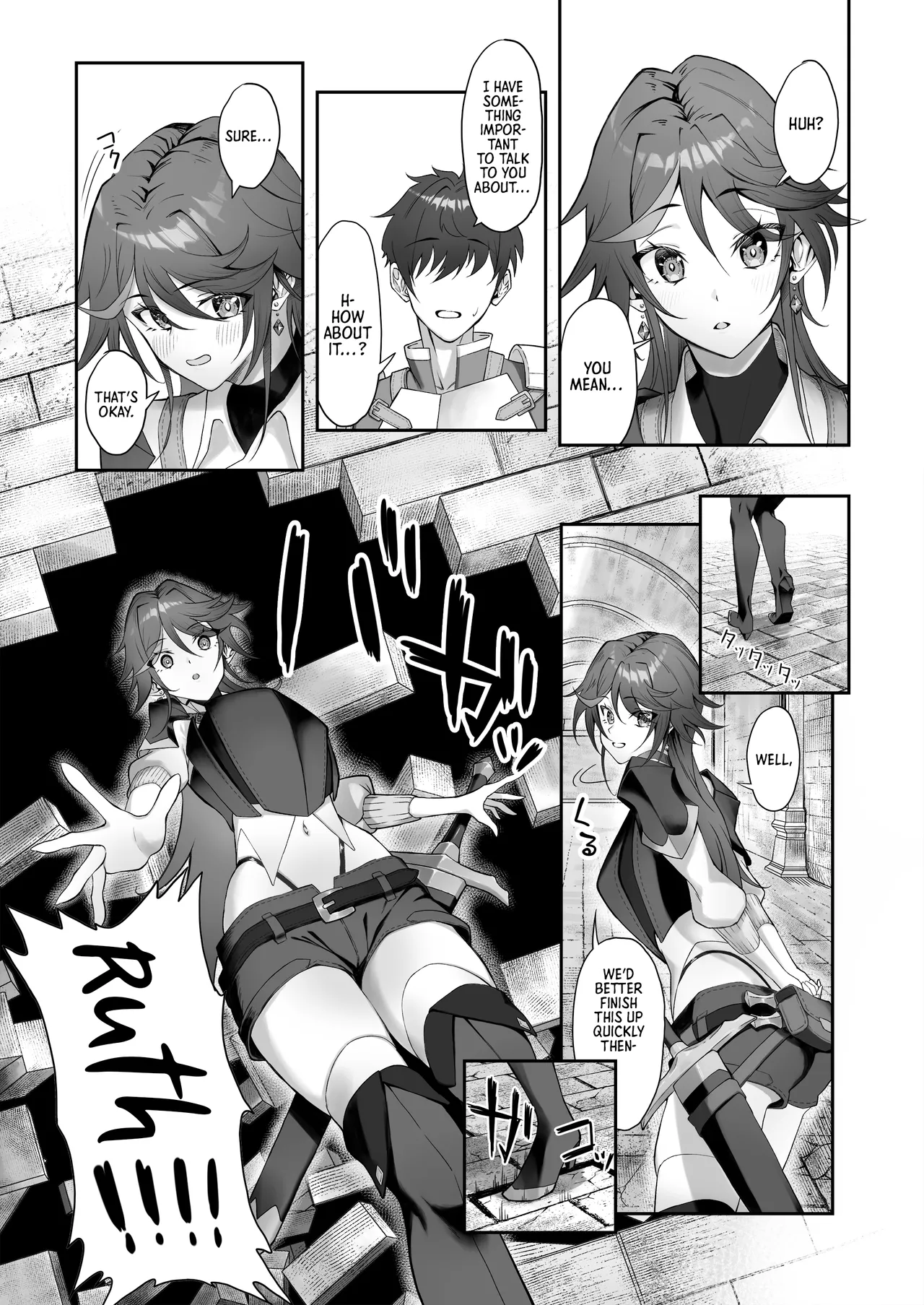 [Dekai Buki wa Roman (Tekkai Blade)] Inmon o Fuyo Sareta kara Goblin o Tsukatta Hanashi | A Story About Using a Goblin to Get Rid of a Lust Crest [English] [Morally Bankrupt Wizard Translations] Bildnummer 6