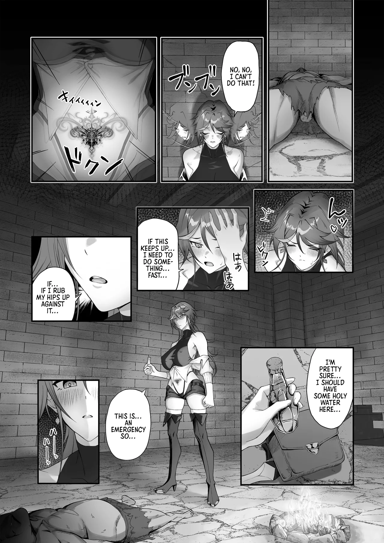 [Dekai Buki wa Roman (Tekkai Blade)] Inmon o Fuyo Sareta kara Goblin o Tsukatta Hanashi | A Story About Using a Goblin to Get Rid of a Lust Crest [English] [Morally Bankrupt Wizard Translations] Bildnummer 15