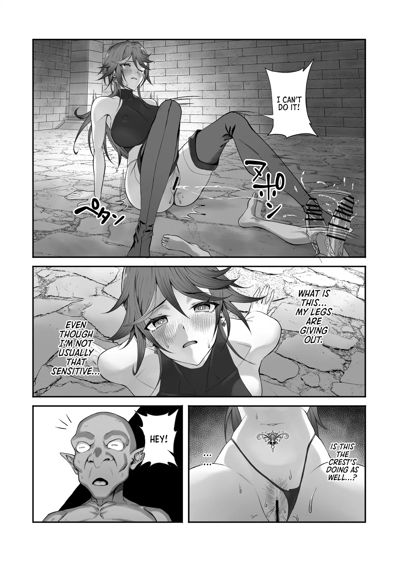 [Dekai Buki wa Roman (Tekkai Blade)] Inmon o Fuyo Sareta kara Goblin o Tsukatta Hanashi | A Story About Using a Goblin to Get Rid of a Lust Crest [English] [Morally Bankrupt Wizard Translations] Bildnummer 27
