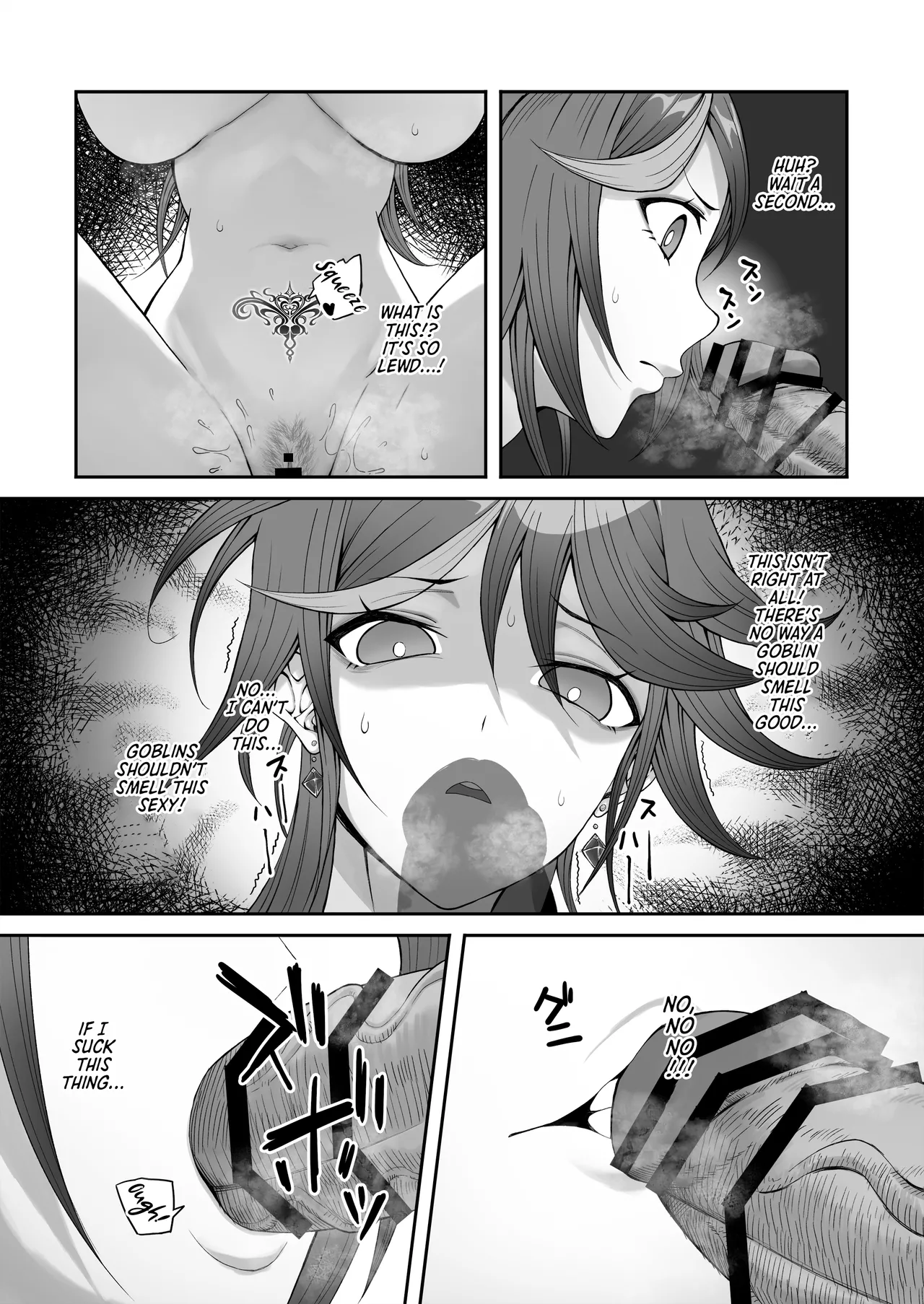 [Dekai Buki wa Roman (Tekkai Blade)] Inmon o Fuyo Sareta kara Goblin o Tsukatta Hanashi | A Story About Using a Goblin to Get Rid of a Lust Crest [English] [Morally Bankrupt Wizard Translations] Bildnummer 43