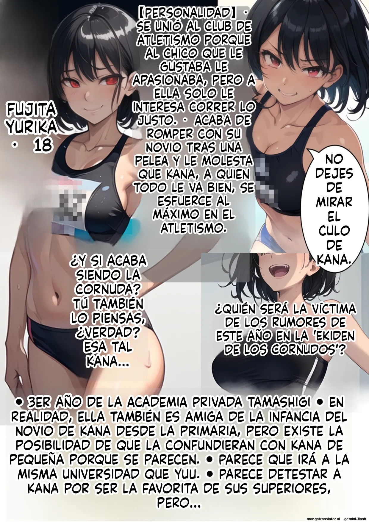 Kaisai! Netorare ekiden rikujou joshi wa taikai-chuu ni senpai (Spanish) MTL 图片编号 3