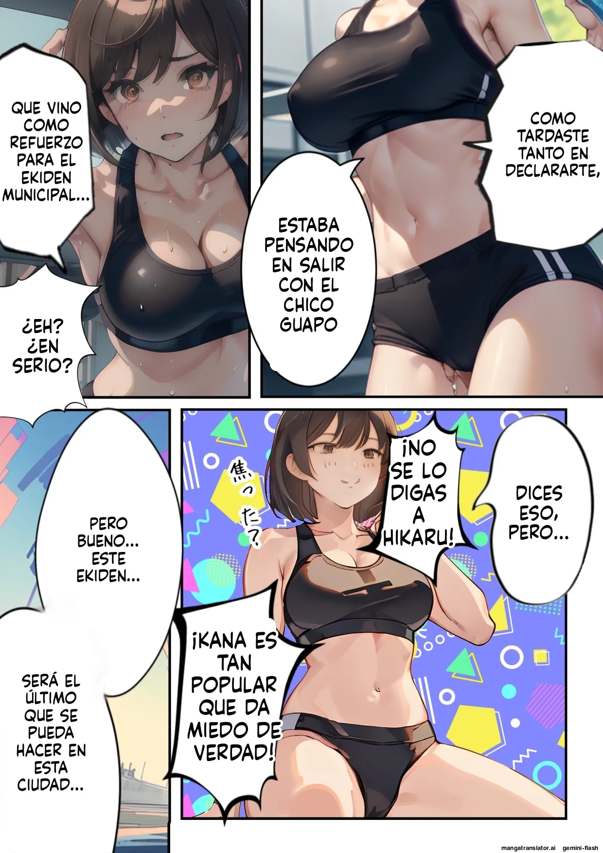 Kaisai! Netorare ekiden rikujou joshi wa taikai-chuu ni senpai (Spanish) MTL 图片编号 6