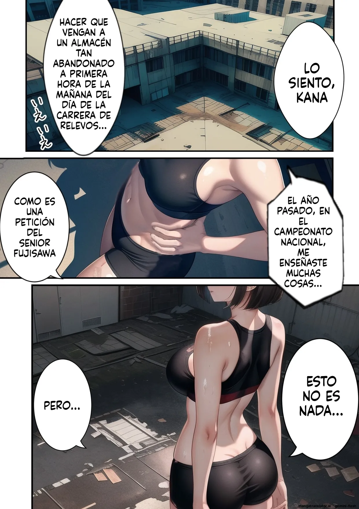 Kaisai! Netorare ekiden rikujou joshi wa taikai-chuu ni senpai (Spanish) MTL 图片编号 11