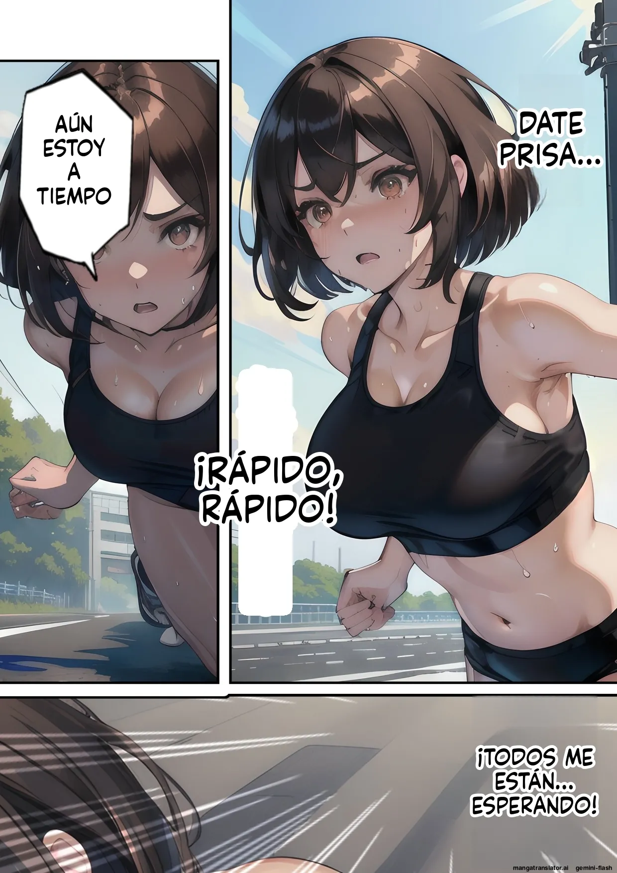 Kaisai! Netorare ekiden rikujou joshi wa taikai-chuu ni senpai (Spanish) MTL 图片编号 88