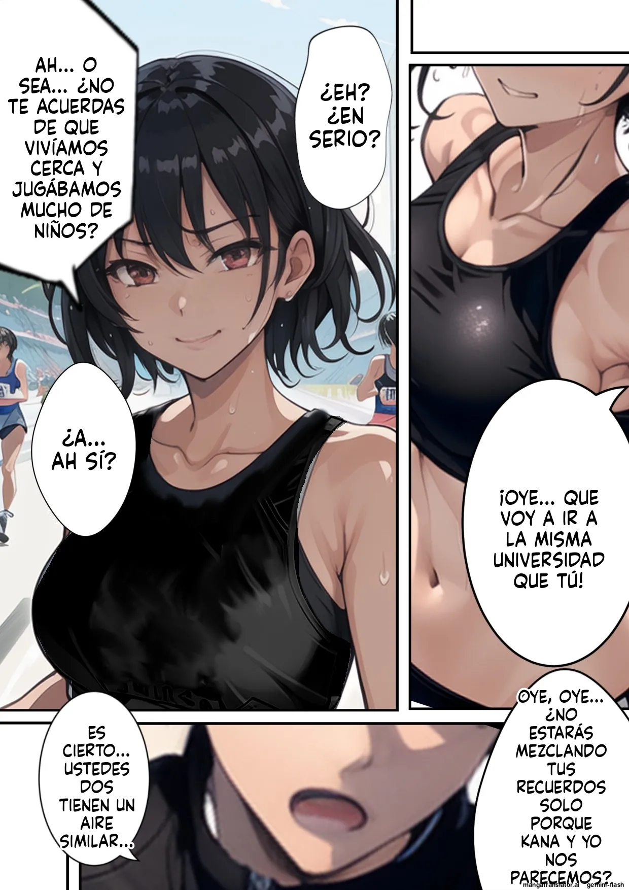 Kaisai! Netorare ekiden rikujou joshi wa taikai-chuu ni senpai (Spanish) MTL 图片编号 132