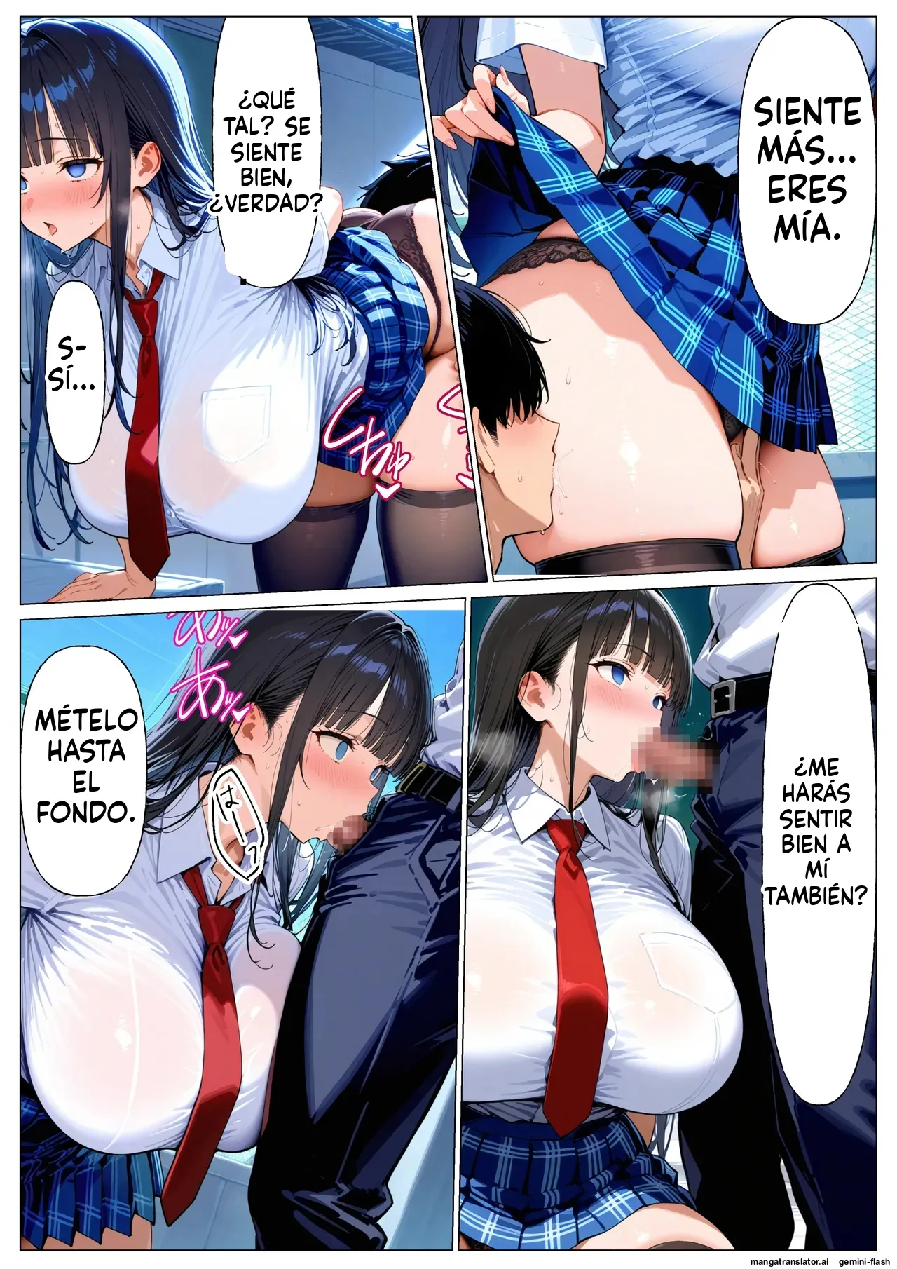 [Yuiyui House] Kimi wa Boku no Mono ~ JK Saimin Keikaku | Eres mía: el plan de hipnosis para la colegiala  [Spanish] [MTL]  [AI Generated] 18eme image