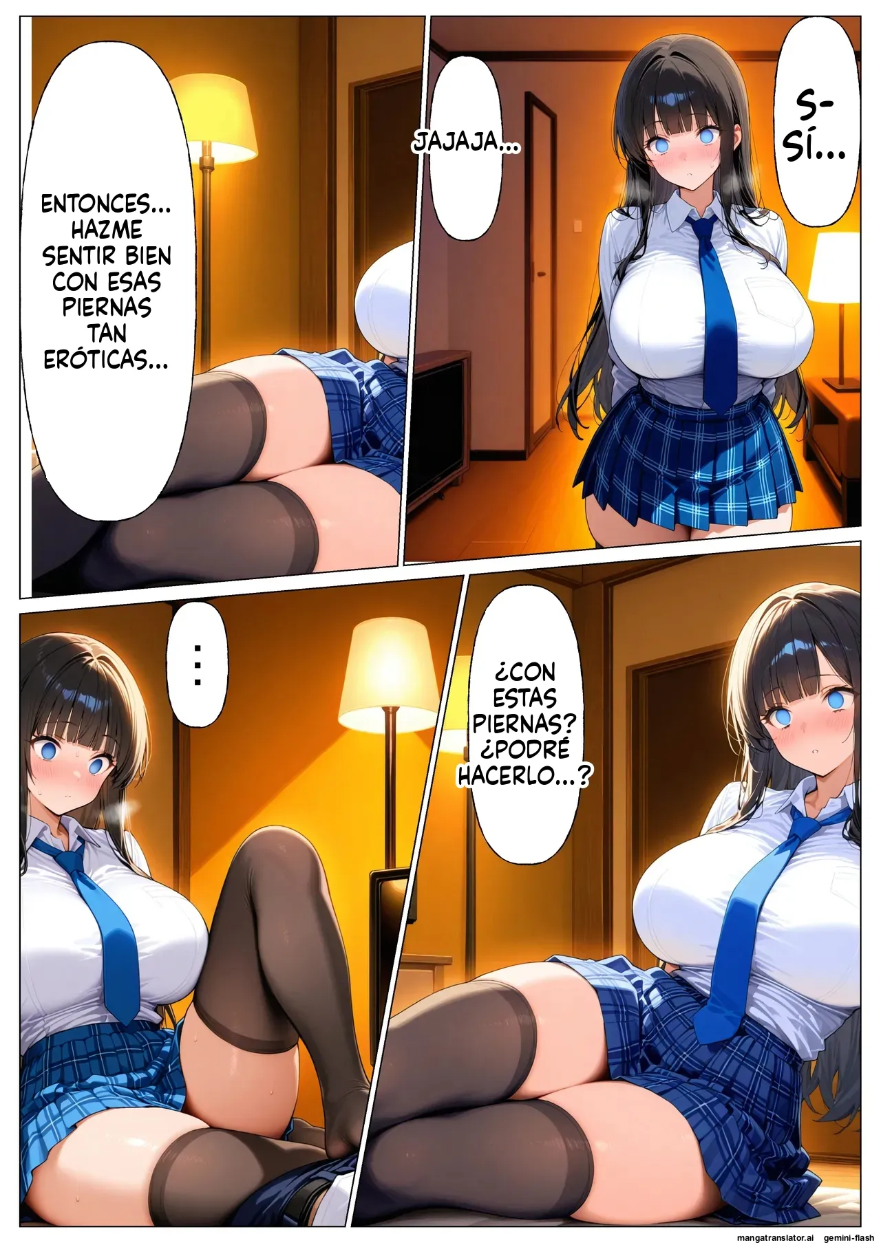 [Yuiyui House] Kimi wa Boku no Mono ~ JK Saimin Keikaku | Eres mía: el plan de hipnosis para la colegiala  [Spanish] [MTL]  [AI Generated] 28eme image
