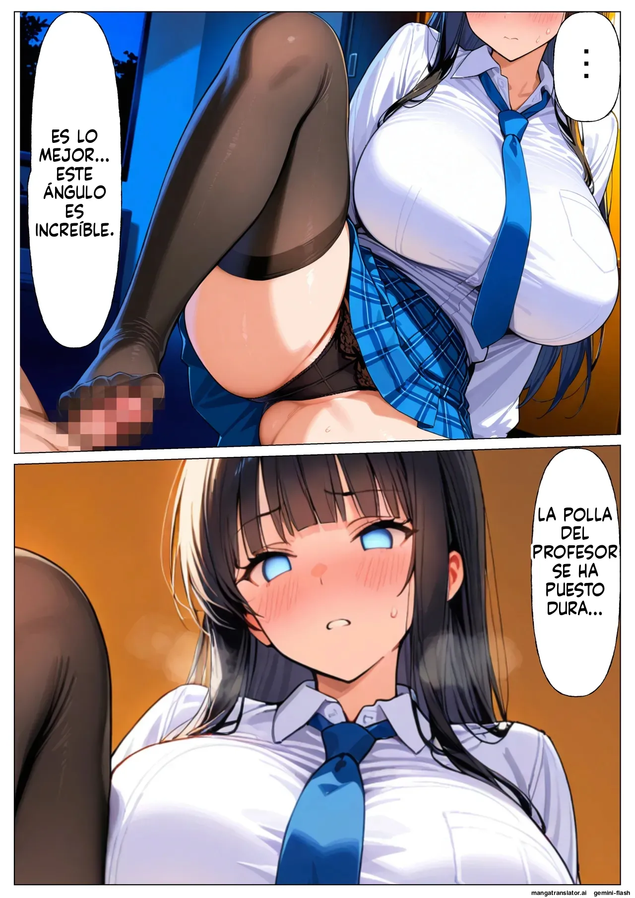 [Yuiyui House] Kimi wa Boku no Mono ~ JK Saimin Keikaku | Eres mía: el plan de hipnosis para la colegiala  [Spanish] [MTL]  [AI Generated] 30eme image