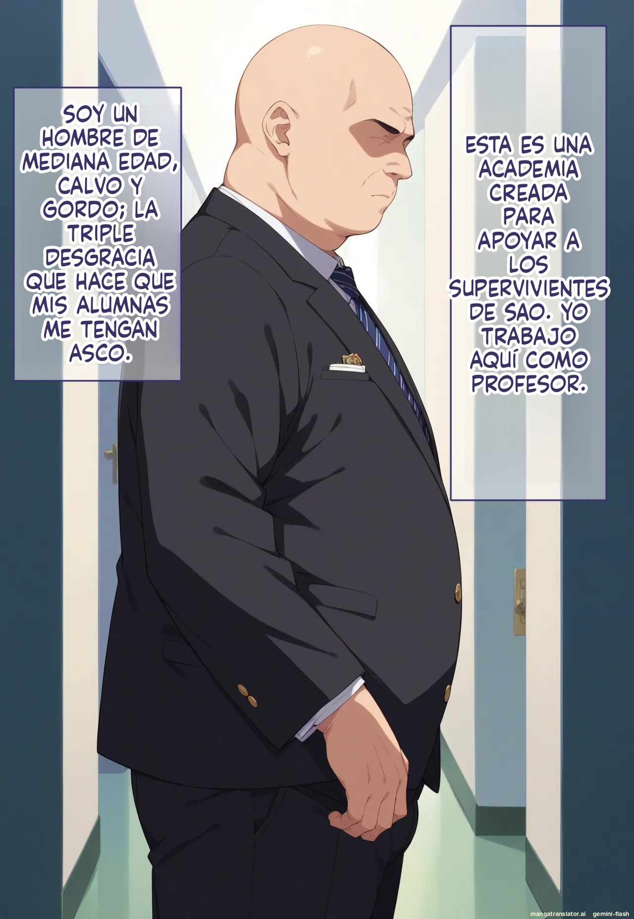 Kikan Mono Gakuen No Kyonyū Konbi Ga cuii Ojisan Ni Netora Re yun Masa Reru Hanashi (Spanish) MTL 图片编号 2