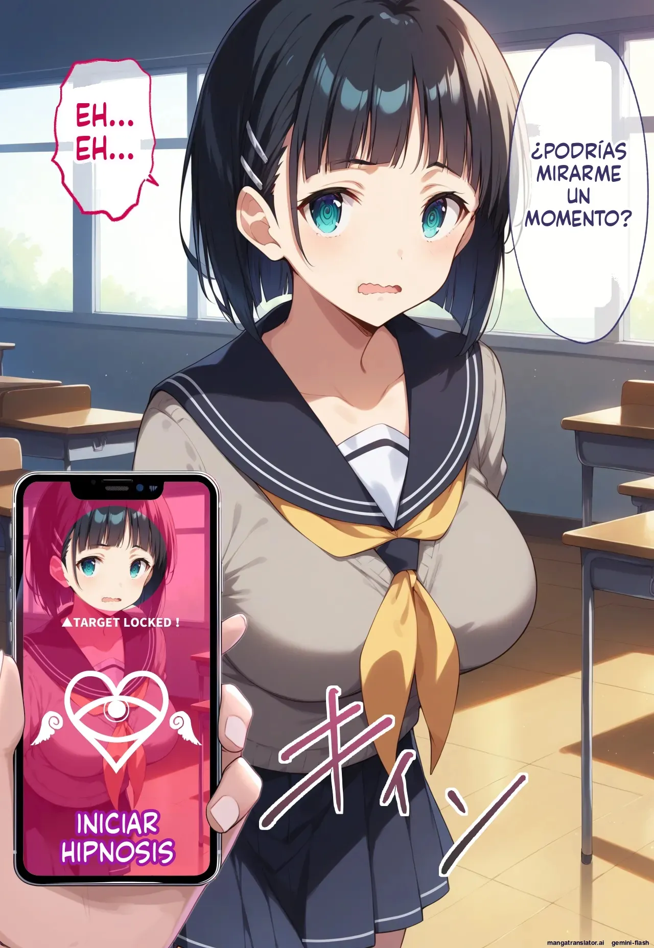 Kikan Mono Gakuen No Kyonyū Konbi Ga cuii Ojisan Ni Netora Re yun Masa Reru Hanashi (Spanish) MTL 图片编号 27