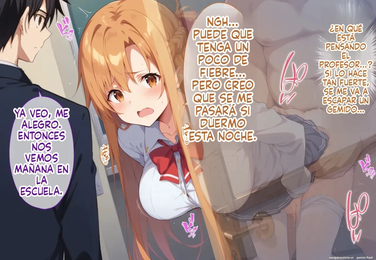 Kikan Mono Gakuen No Kyonyū Konbi Ga cuii Ojisan Ni Netora Re yun Masa Reru Hanashi (Spanish) MTL 图片编号 72