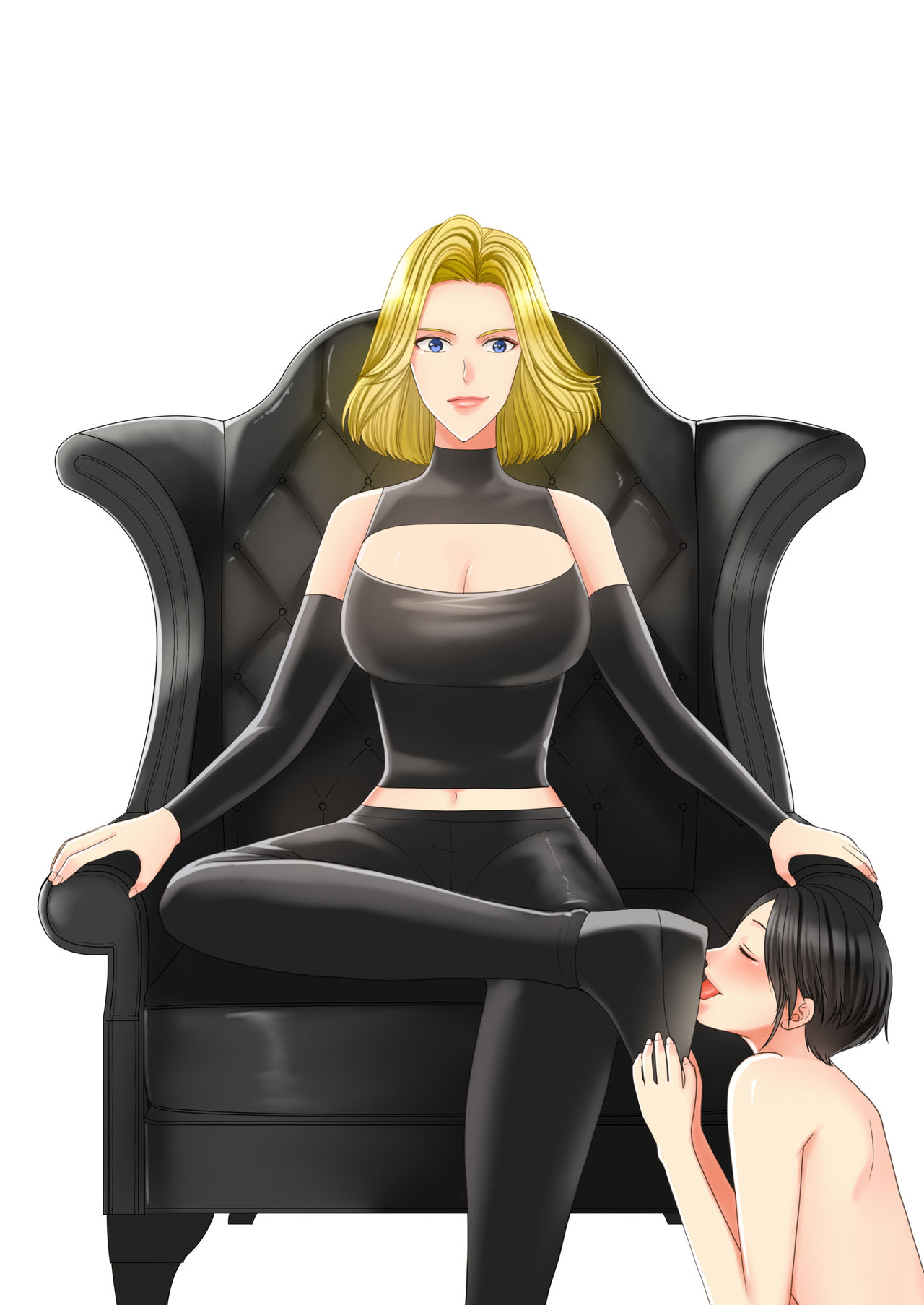 [Mr. Hokke] Aku no Onna Kanbu-sama ni Kusshimashita 画像番号 2