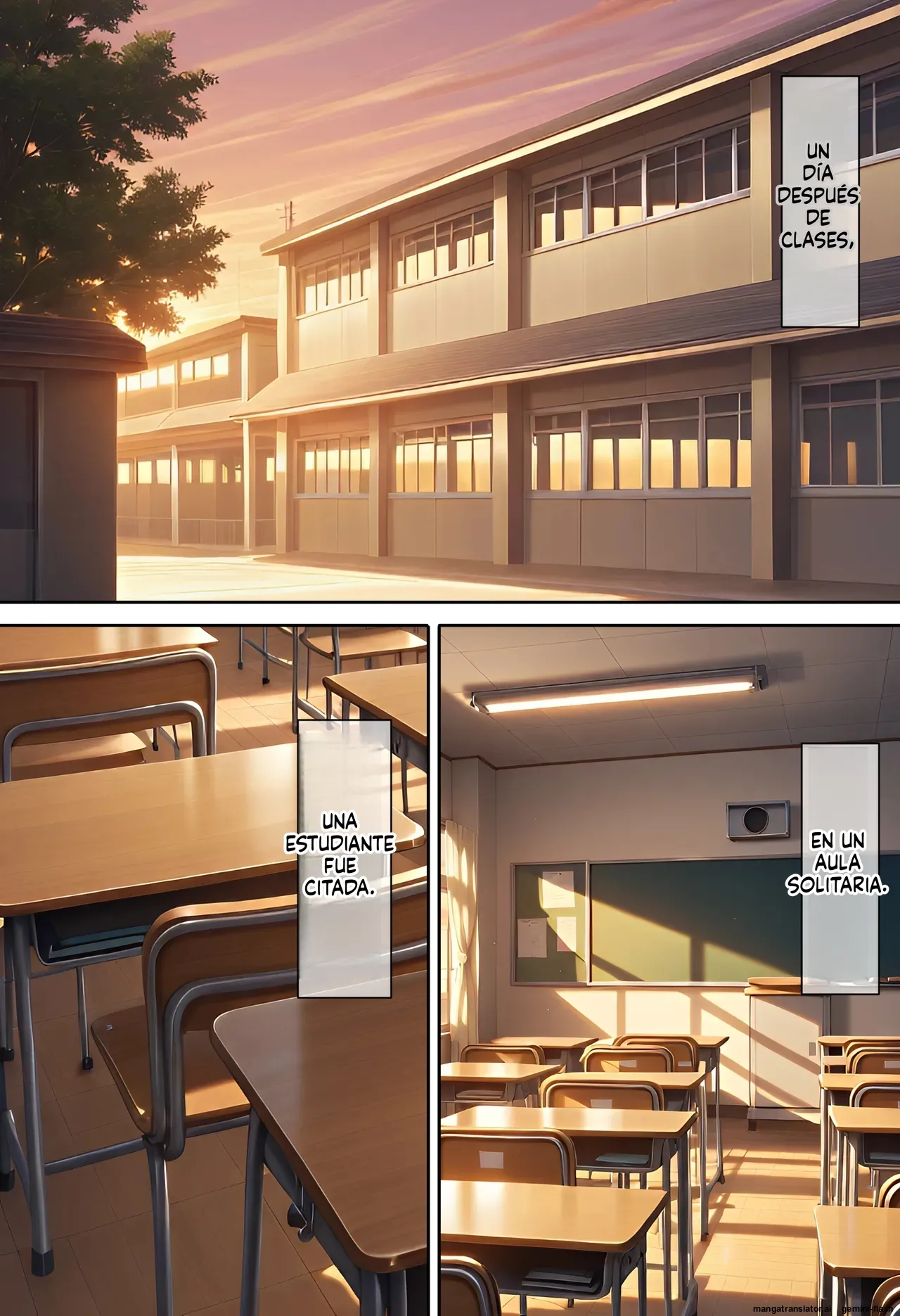 Toaru Joshikousei ga Kimodebu Kyoushi ni Tanetsuke Sarete Heiwa na Nichijou o Kowasareta Hanashi  Hina Hen (Spanish) (MTL) 图片编号 2