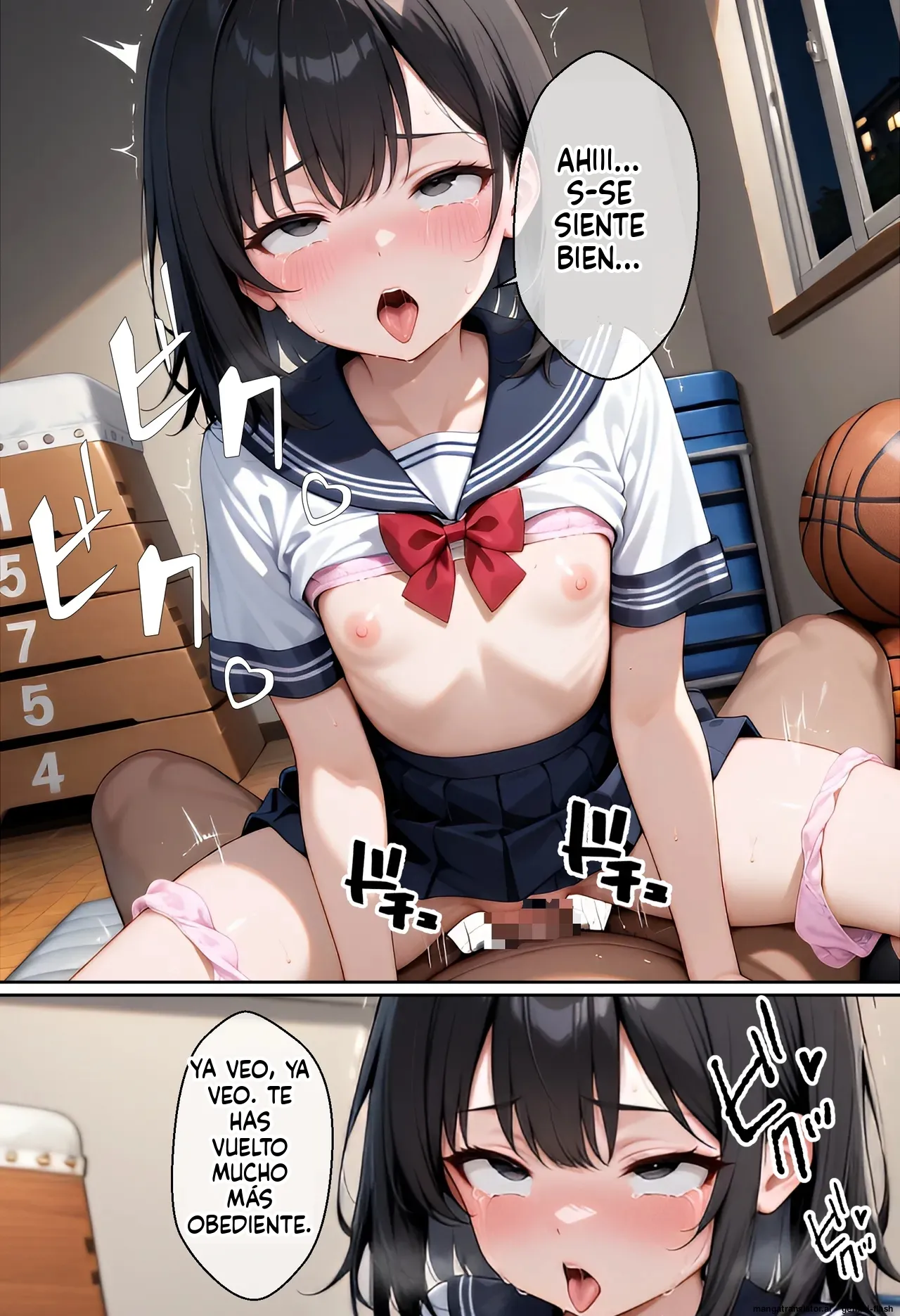 Toaru Joshikousei ga Kimodebu Kyoushi ni Tanetsuke Sarete Heiwa na Nichijou o Kowasareta Hanashi  Hina Hen (Spanish) (MTL) 图片编号 83