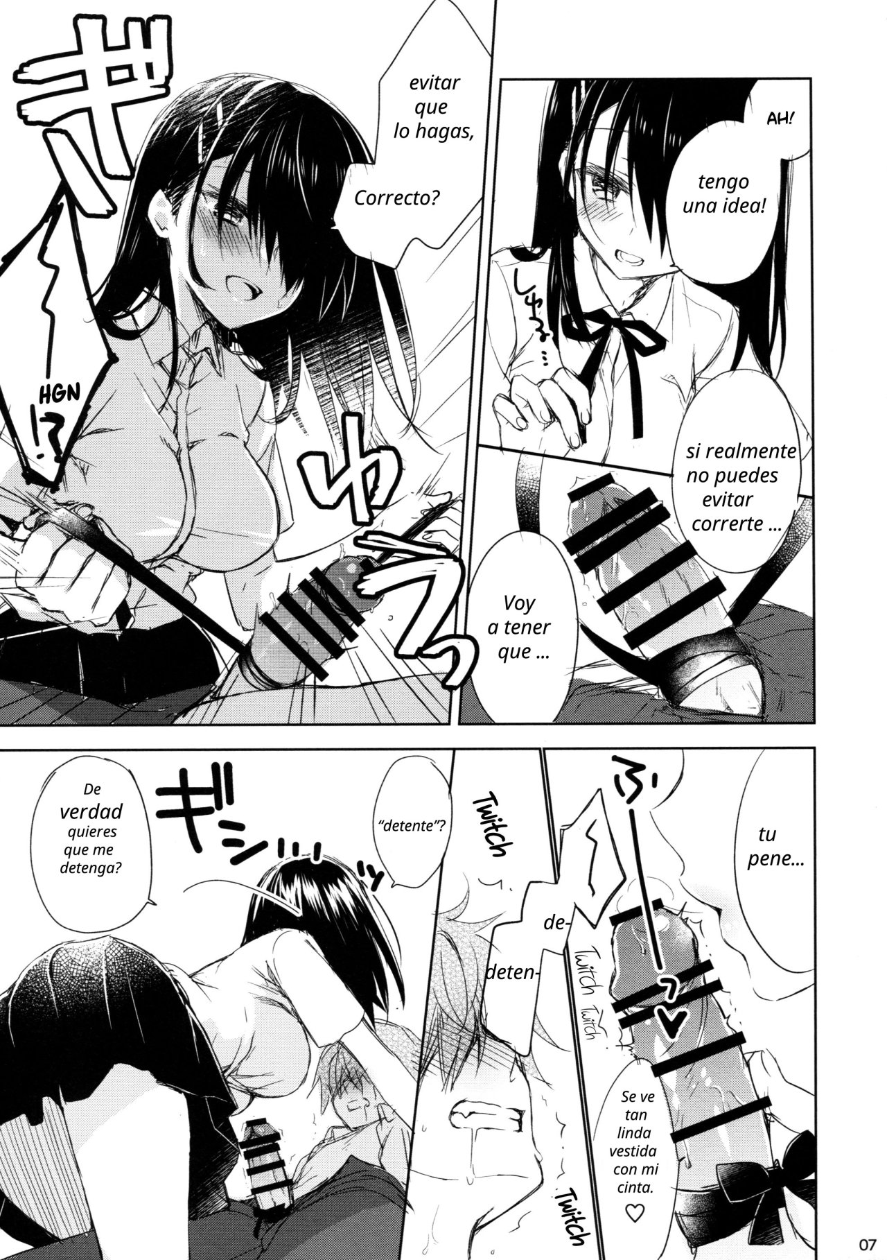 [Kuroneko-kan (Muririn)] I'm yours. [Spanish] [demian H FanSub] [2017-09-17] Bildnummer 7