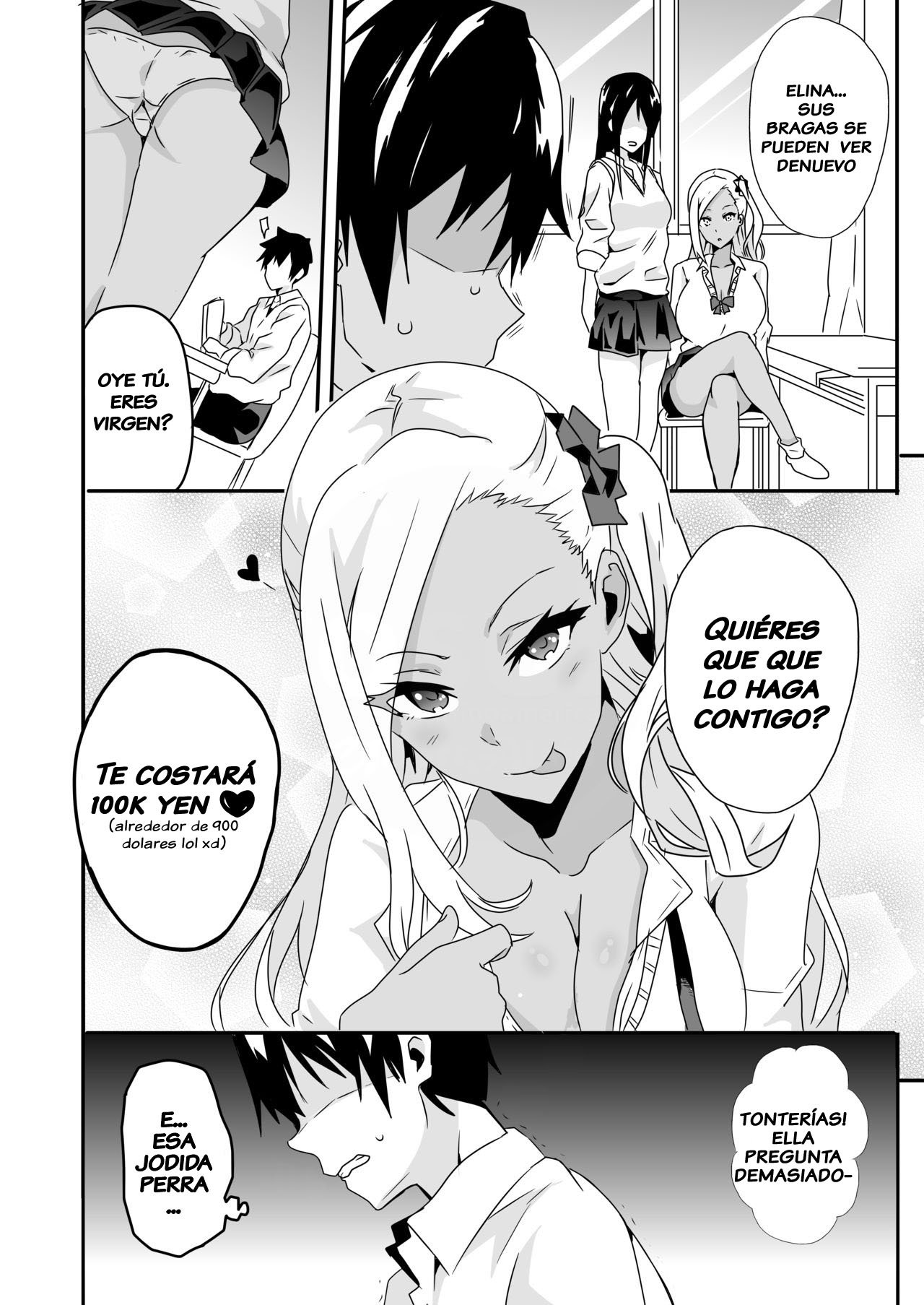 [macho.] Mousou Gakuen ~Gal Shindou Elina no Baai~ [Spanish]  { OsuLatScan} 5eme image