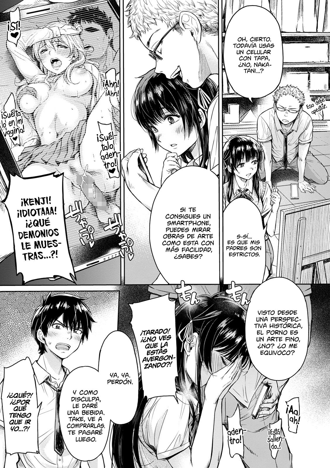 [H9] Kanojo ni Kokuhaku Suru Mae ni Tomodachi ni Nakadashi Sareta... | Mi Amigo acabó en ella antes de que pudiera confesarme... (COMIC Shigekiteki SQUIRT!! Vol. 20) [Spanish] [Shirosaki Scans] [Digital] image number 3