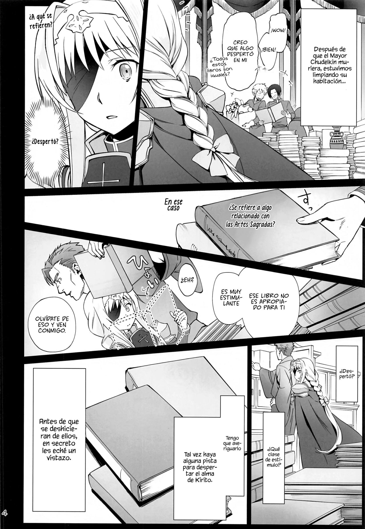 [Bloody Okojo (Mojyako)] Tent no Ouji-sama (Sword Art Online) [Spanish] [ PSY Kongroo] image number 3