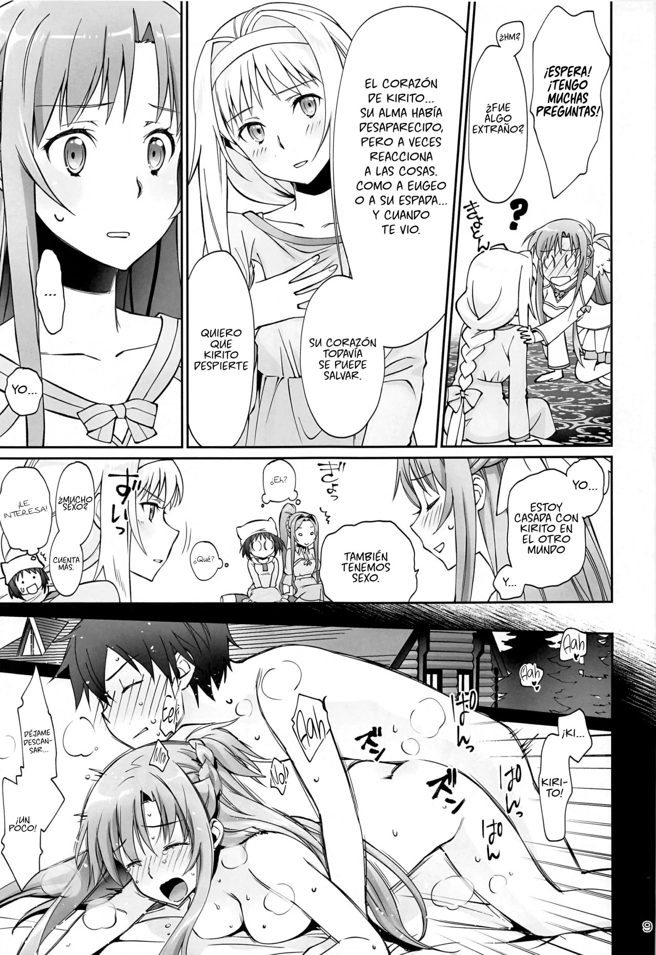 [Bloody Okojo (Mojyako)] Tent no Ouji-sama (Sword Art Online) [Spanish] [ PSY Kongroo] image number 8