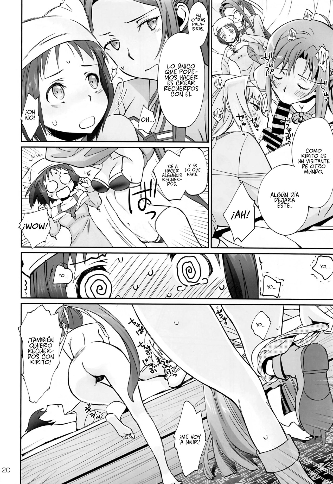 [Bloody Okojo (Mojyako)] Tent no Ouji-sama (Sword Art Online) [Spanish] [ PSY Kongroo] image number 19