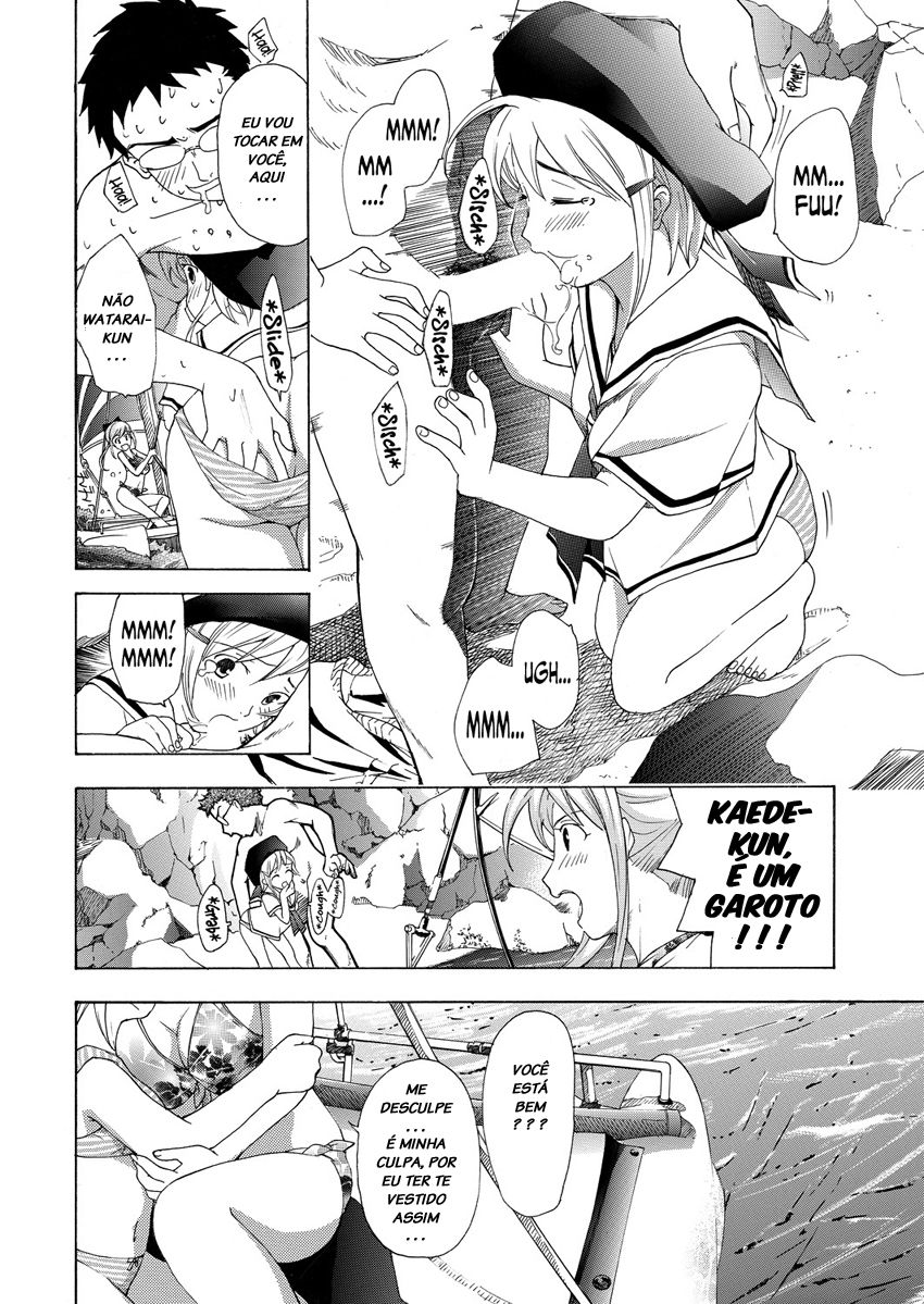 [Asagi Ryu] Joshikousei Kishi Kurata Mina | Female High School Student Shogi Player Kurata Mina Ch. 4 (COMIC Momohime 2008-05) [Portuguese-BR] 图片编号 8