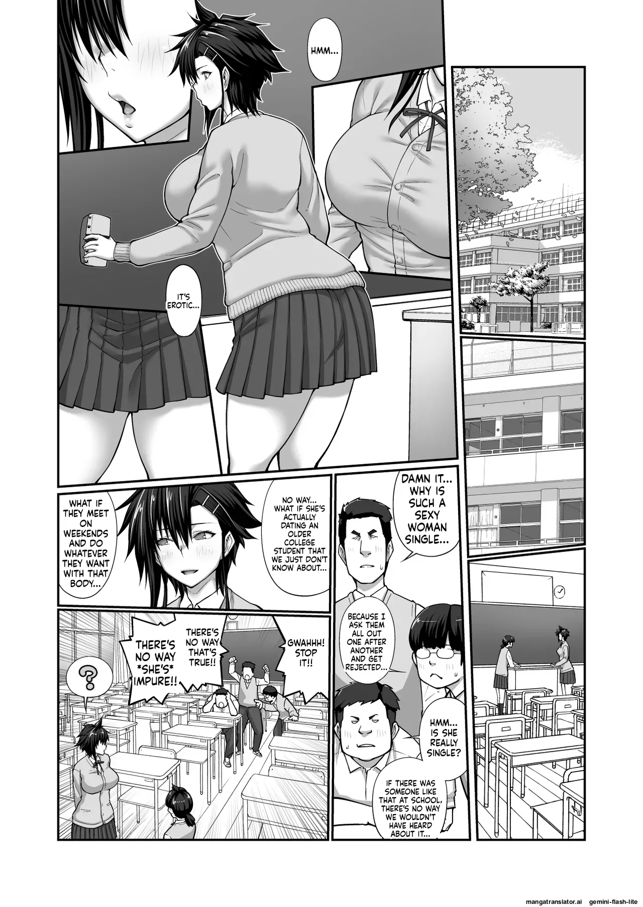 [ClimbCrown] Nakadashi Oji-san ni Nerawareta Mesu wa Nigeru Koto ga Dekinai ~Fujitomo Megumi Hen 4~ [Digital] ENG MTL 图片编号 31