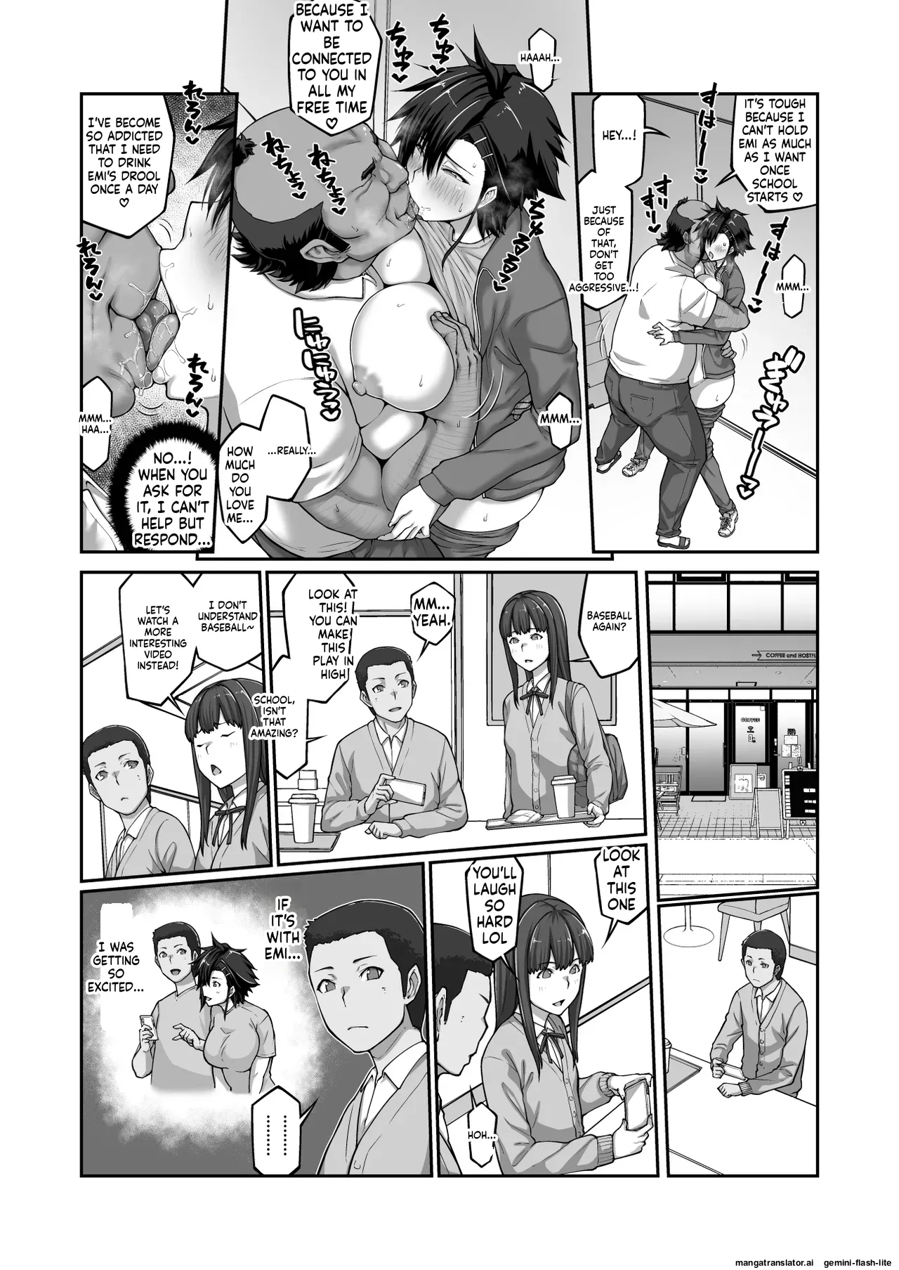 [ClimbCrown] Nakadashi Oji-san ni Nerawareta Mesu wa Nigeru Koto ga Dekinai ~Fujitomo Megumi Hen 4~ [Digital] ENG MTL 图片编号 33