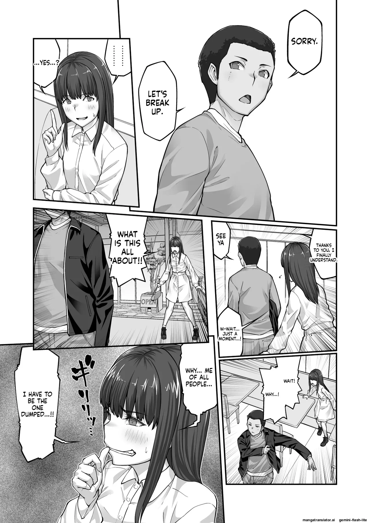 [ClimbCrown] Nakadashi Oji-san ni Nerawareta Mesu wa Nigeru Koto ga Dekinai ~Fujitomo Megumi Hen 4~ [Digital] ENG MTL 图片编号 48