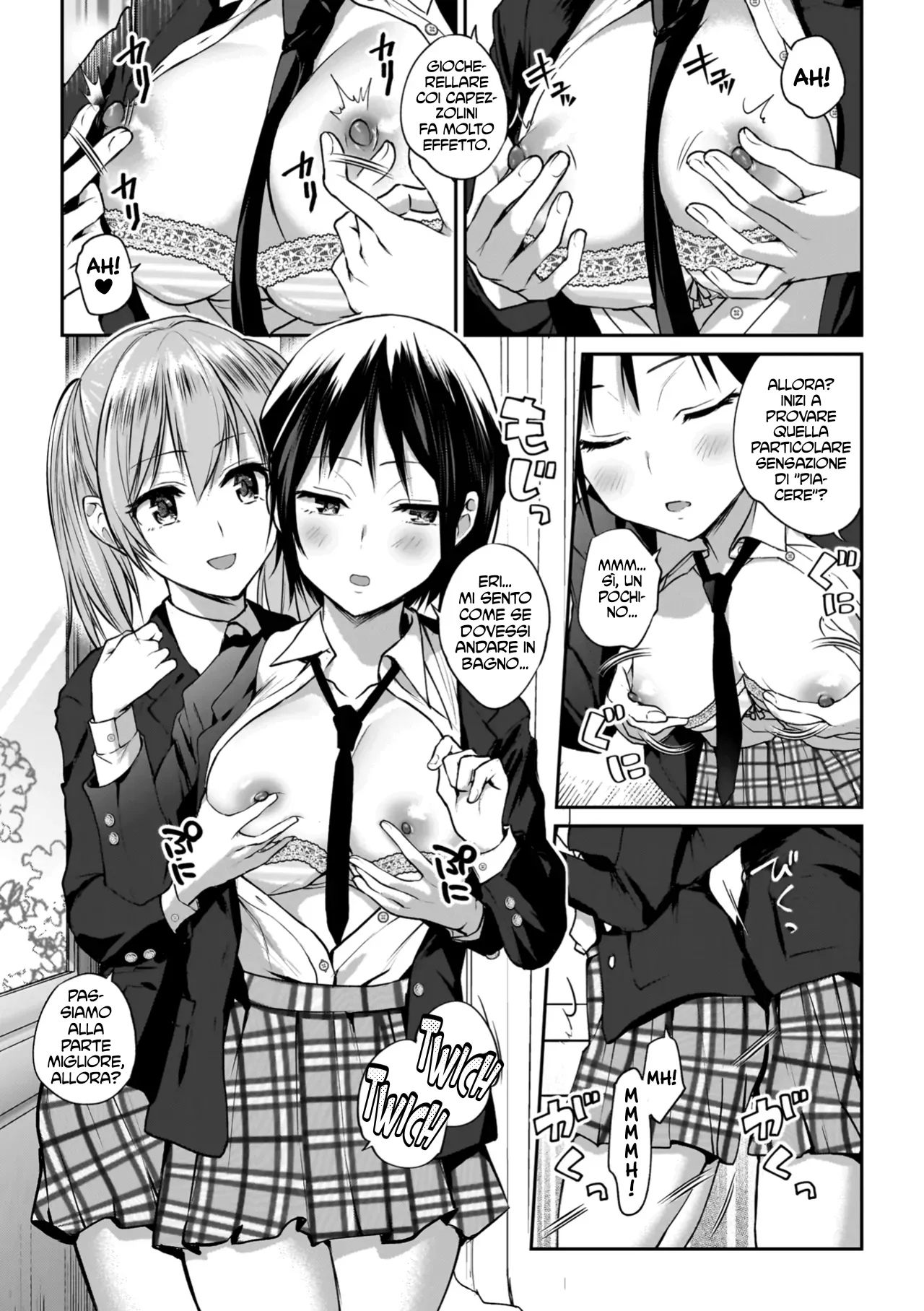 [Nagashiro Rouge] Yuri de Tsutaete Watashi no Uzuki | Giovani e frementi di passione Cap. 1 [Italian] [Hentai Fantasy] 图片编号 11