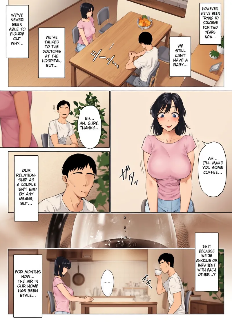 [Mitsumitsu Niku (Hikitogu)] LeveChi na Swapping 1 ~Seiheki ni Mezameru Otto Hen~ [Colored] [Decensored] numero di immagine  7