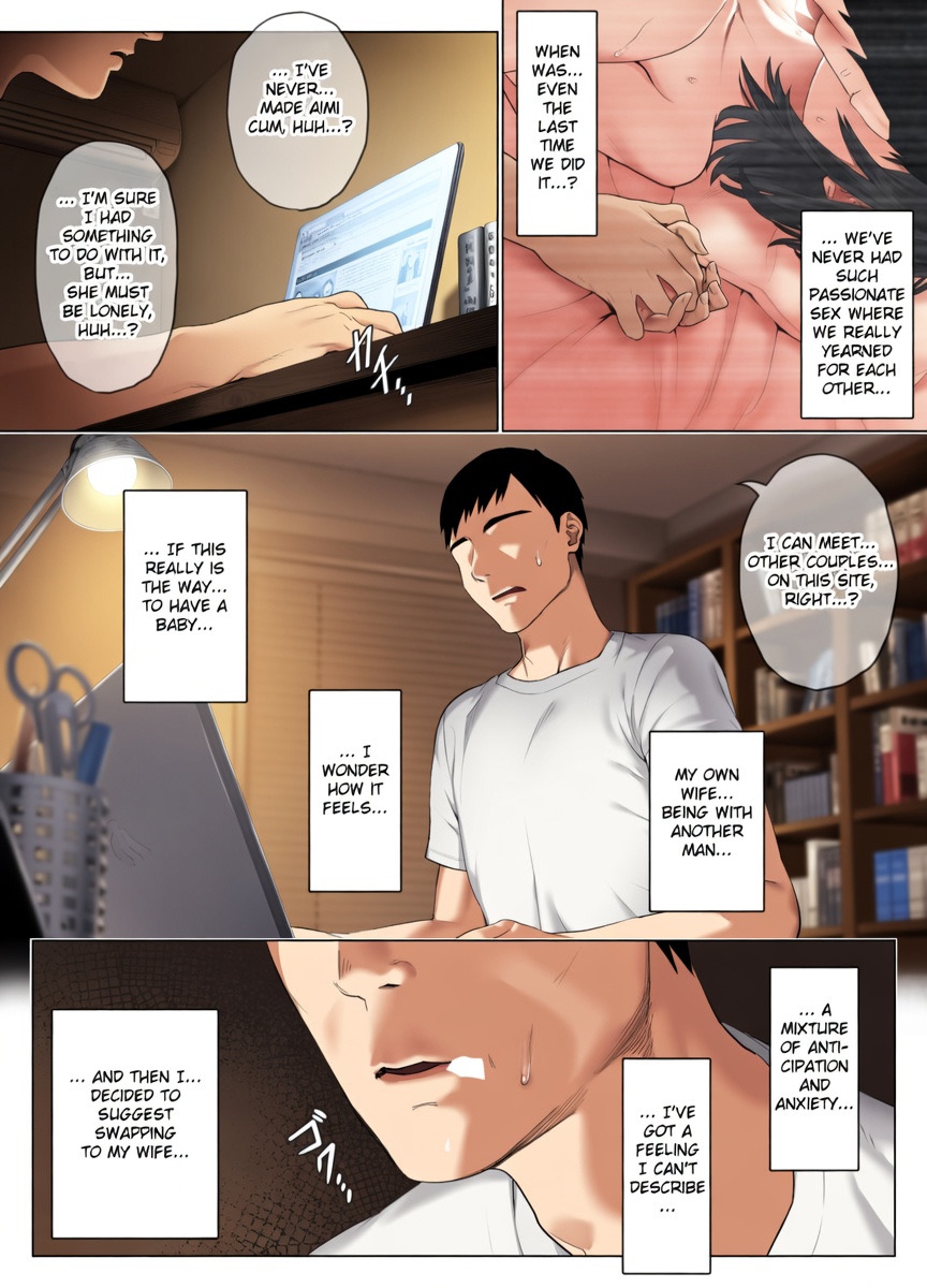 [Mitsumitsu Niku (Hikitogu)] LeveChi na Swapping 1 ~Seiheki ni Mezameru Otto Hen~ [Colored] [Decensored] numero di immagine  10