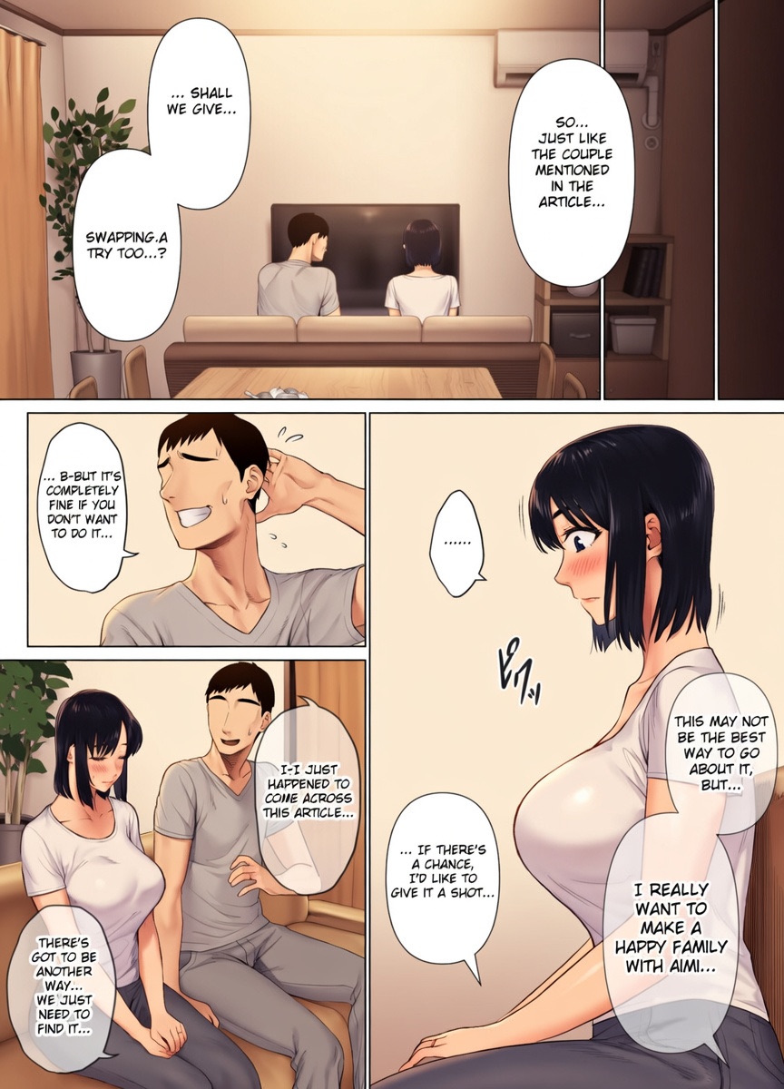 [Mitsumitsu Niku (Hikitogu)] LeveChi na Swapping 1 ~Seiheki ni Mezameru Otto Hen~ [Colored] [Decensored] numero di immagine  11