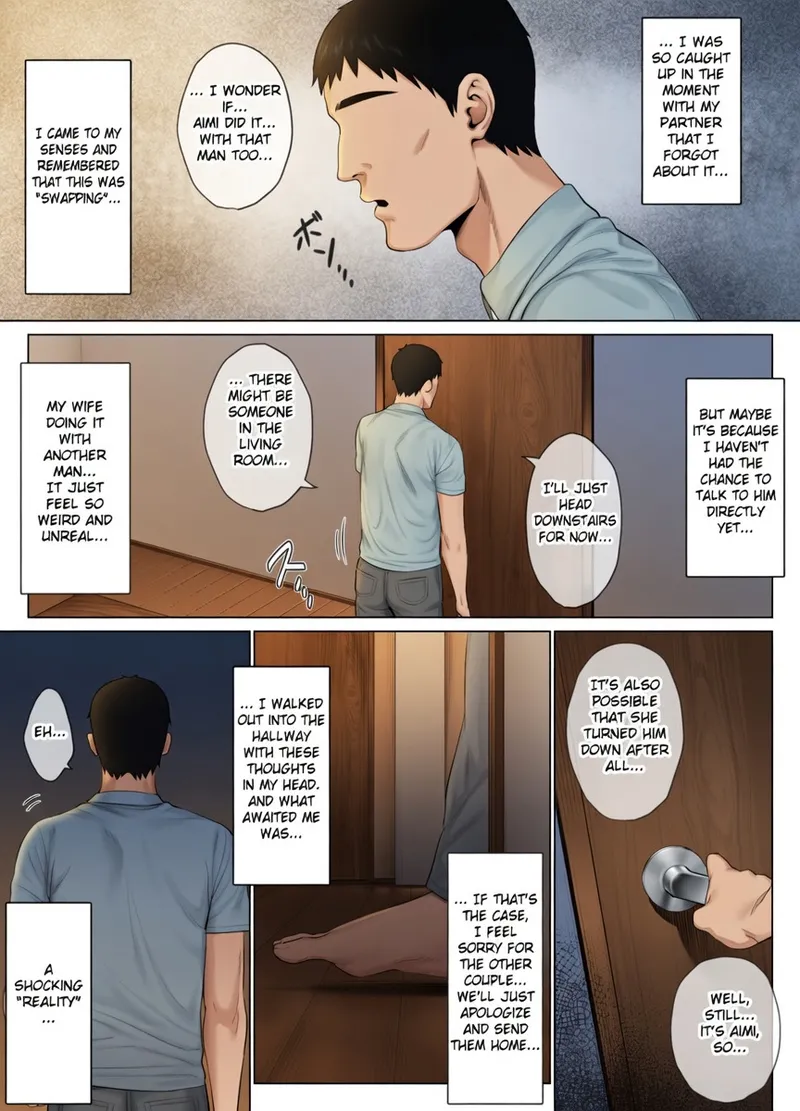 [Mitsumitsu Niku (Hikitogu)] LeveChi na Swapping 1 ~Seiheki ni Mezameru Otto Hen~ [Colored] [Decensored] numero di immagine  33