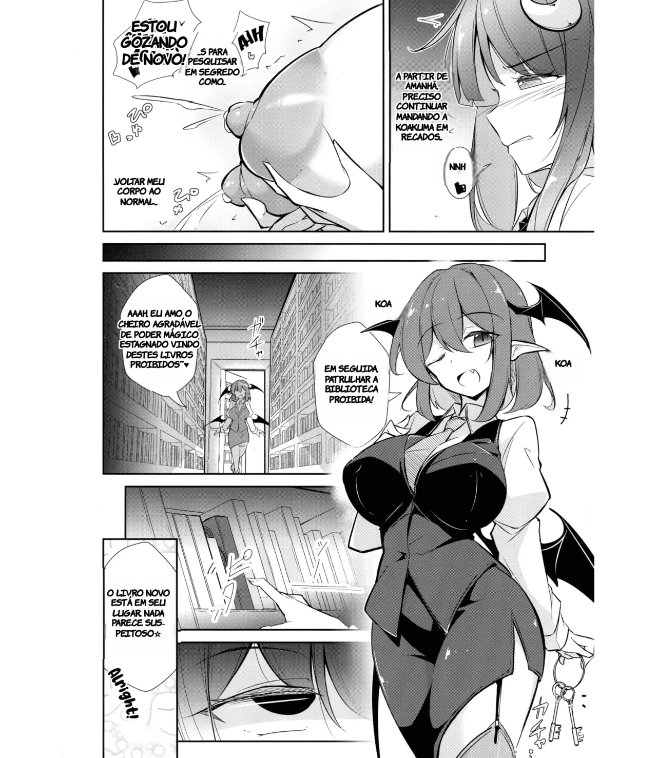 (C105) [Fumituki (Fumituki, Erotuki)] Innyuu Majo ~Maryoku Milk Server Patchouli Knowledge~ | Magic Milk Dispenser ♡ The Magician With Obscene Breasts Patchouli Knowledge (Touhou Project) (TR-06) [Portuguese-BR] 图片编号 10