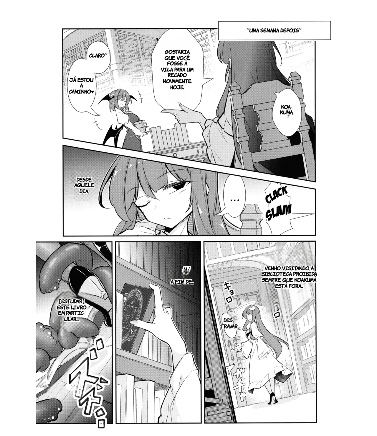 (C105) [Fumituki (Fumituki, Erotuki)] Innyuu Majo ~Maryoku Milk Server Patchouli Knowledge~ | Magic Milk Dispenser ♡ The Magician With Obscene Breasts Patchouli Knowledge (Touhou Project) (TR-06) [Portuguese-BR] 图片编号 11