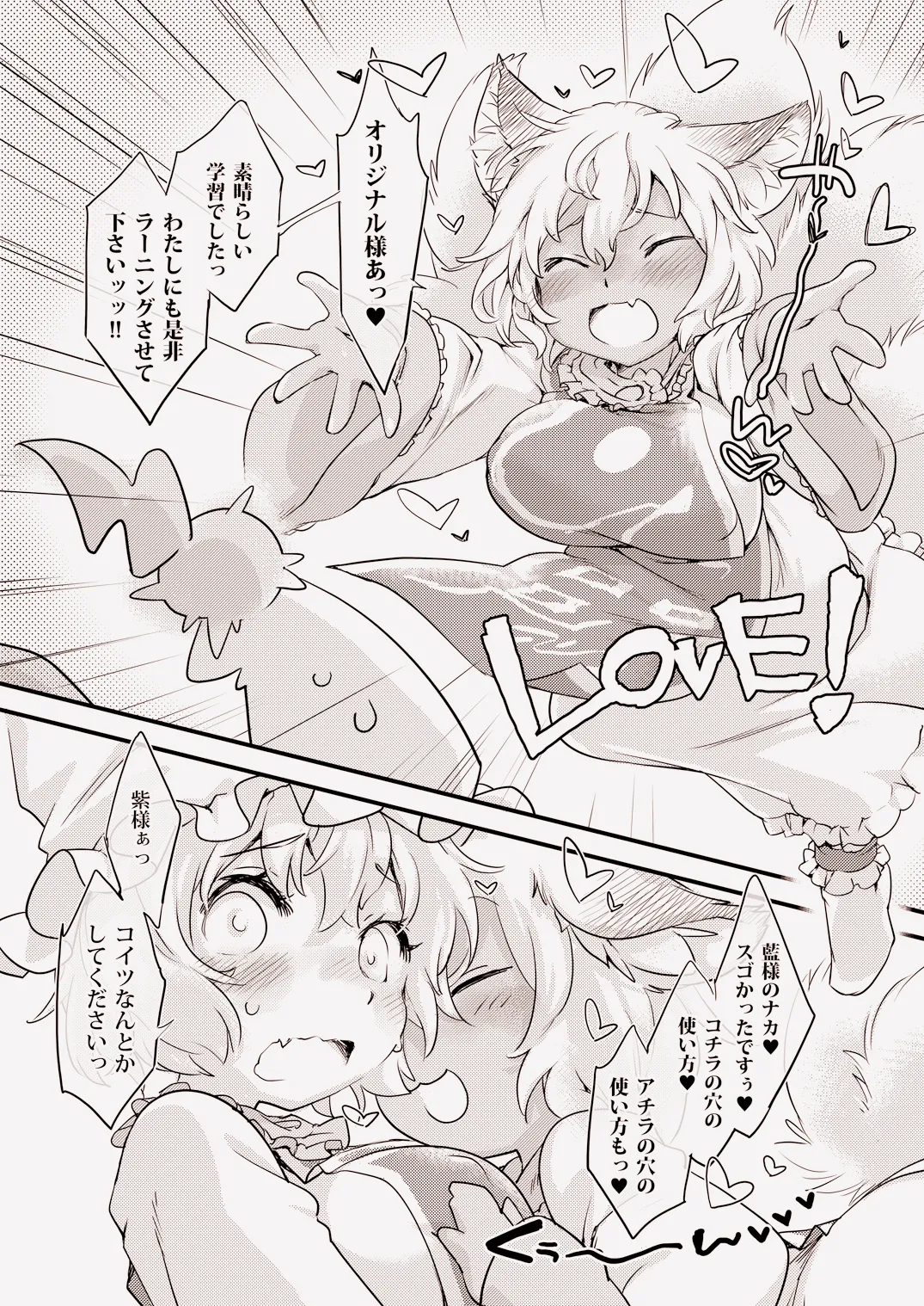 (Reitaisai 20) [Hina Purin (Ikuta Takanon)] Yakumo AI VS Yakumo Ran (Touhou Project) [Digital] 图片编号 19