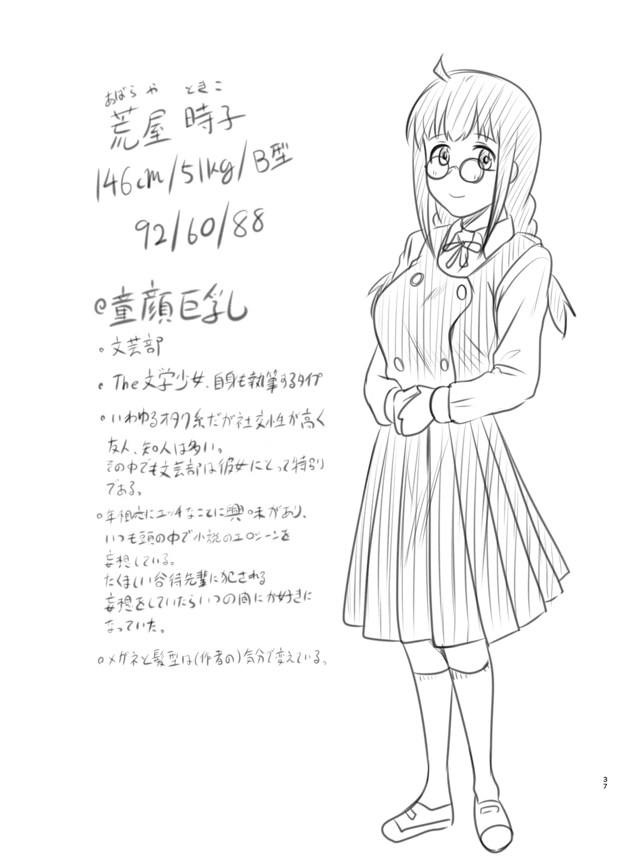 [MELODIYA (Rodion)] Megane Kouhai no Mousou Ero Shousetsu [Digital] изображение № 38