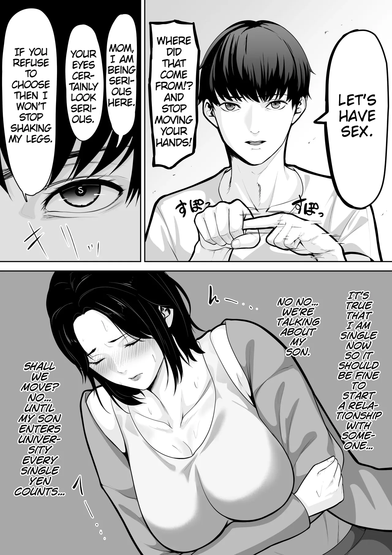 Hahaoya To Sekkusu Shite Haitoku-Kan Tsuyome No Shasei Shitai Sōshūhen (MTL) numero di immagine  57