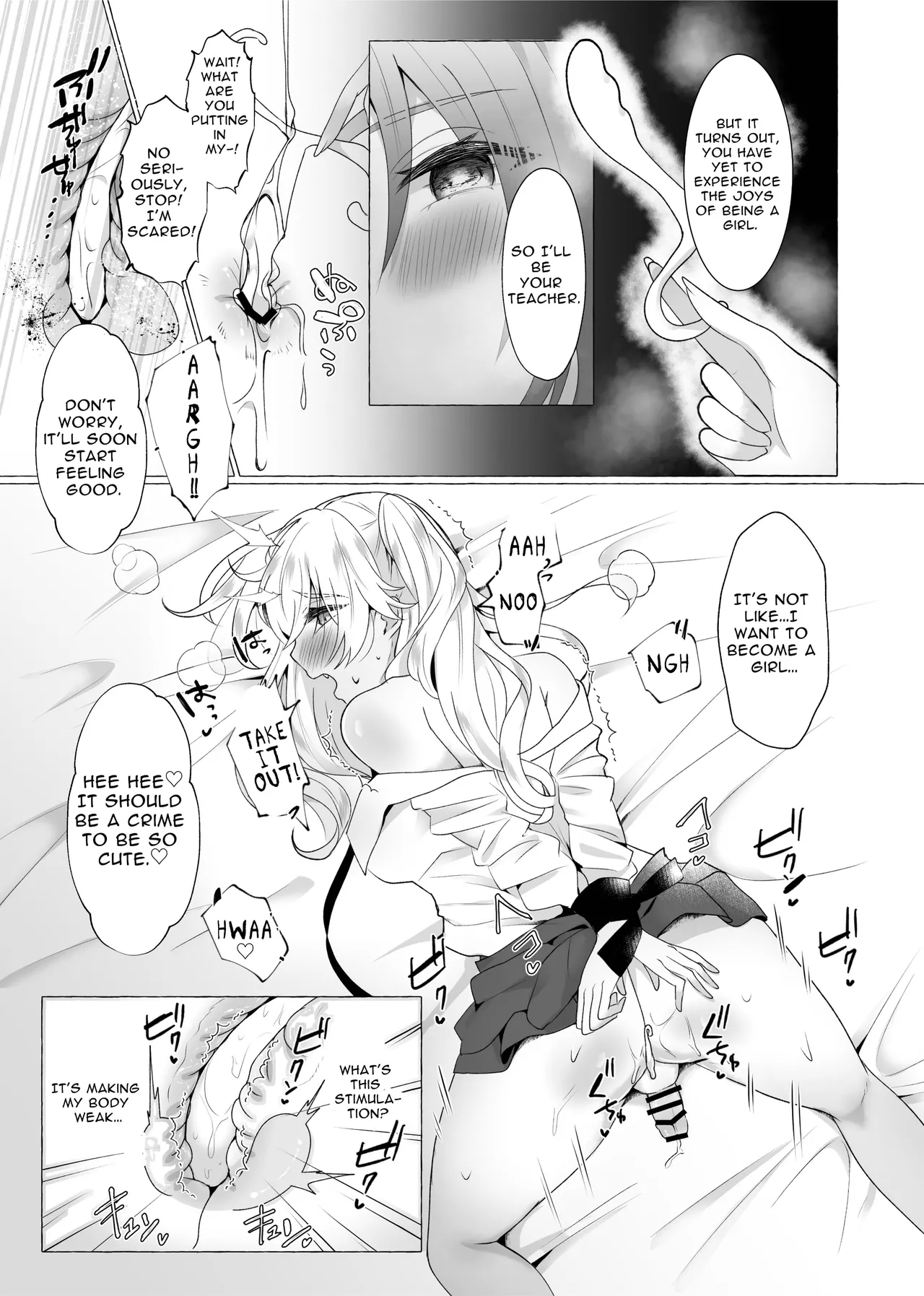 Yuuri 100% Feminization ~Crossdressing boy turned to Femswine~ 图片编号 9