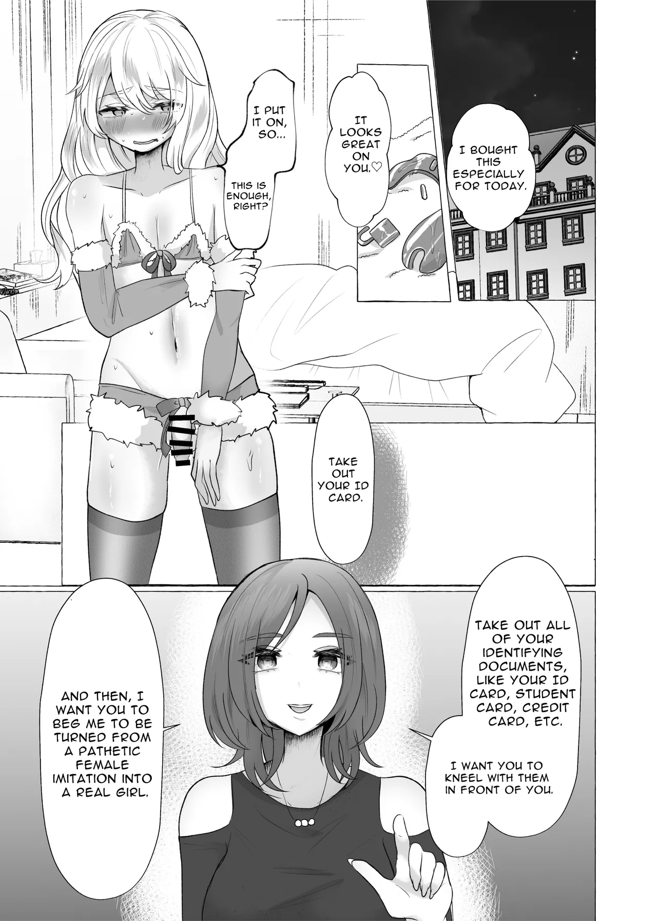 Yuuri 100% Feminization ~Crossdressing boy turned to Femswine~ 图片编号 21