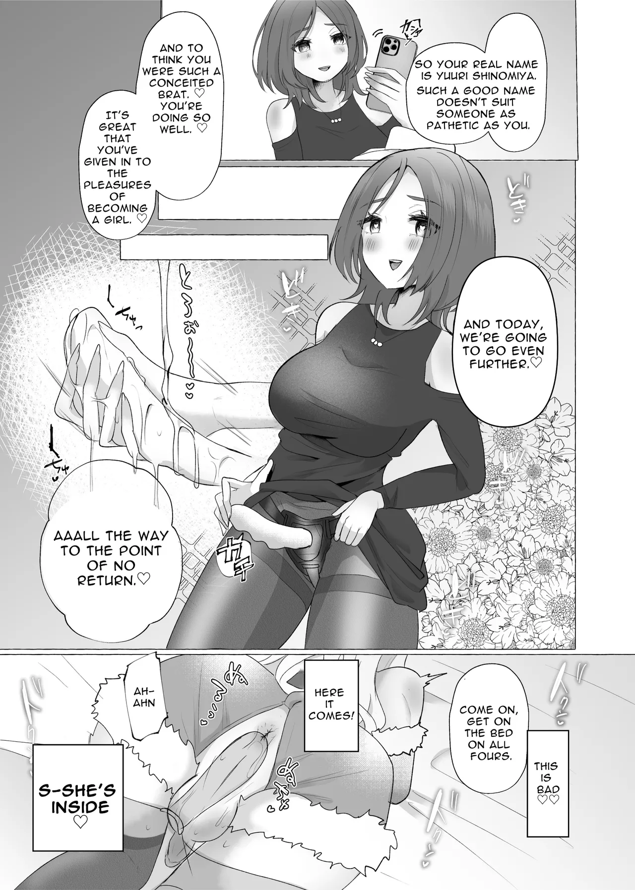 Yuuri 100% Feminization ~Crossdressing boy turned to Femswine~ 图片编号 23