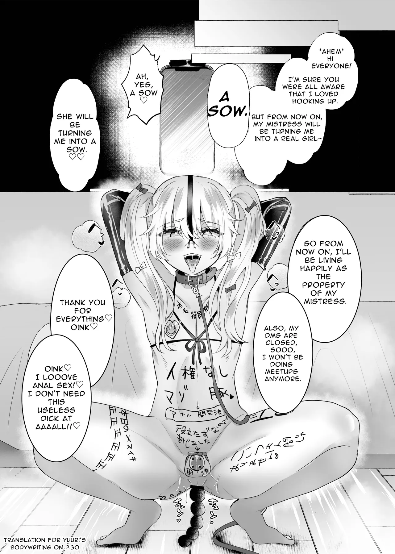 Yuuri 100% Feminization ~Crossdressing boy turned to Femswine~ 图片编号 29