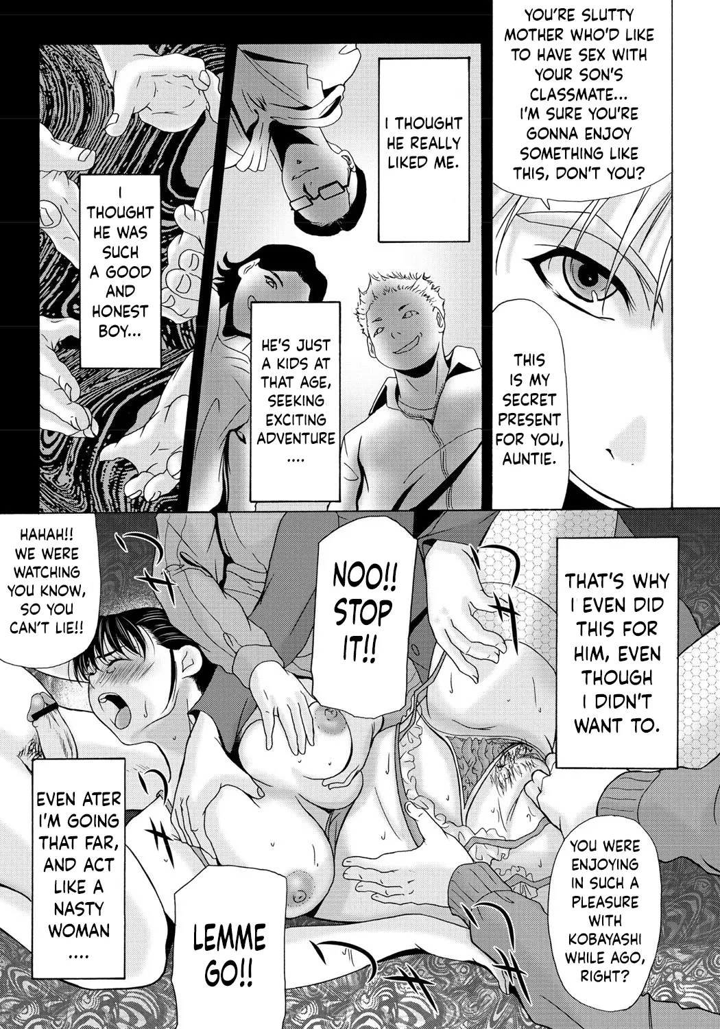 [Yokoyama Michiru] Haha Ga Nugu Toki 2,5,6 [English] [Mix + Incomplete] 画像番号 38