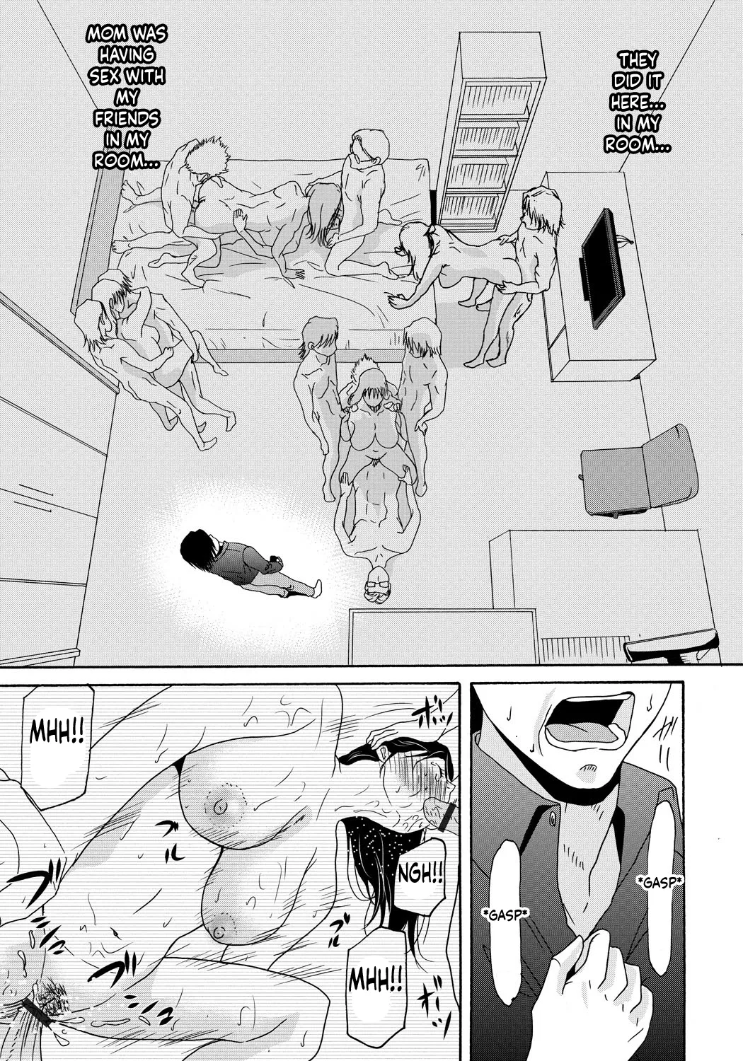 [Yokoyama Michiru] Haha Ga Nugu Toki 2,5,6 [English] [Mix + Incomplete] 画像番号 91