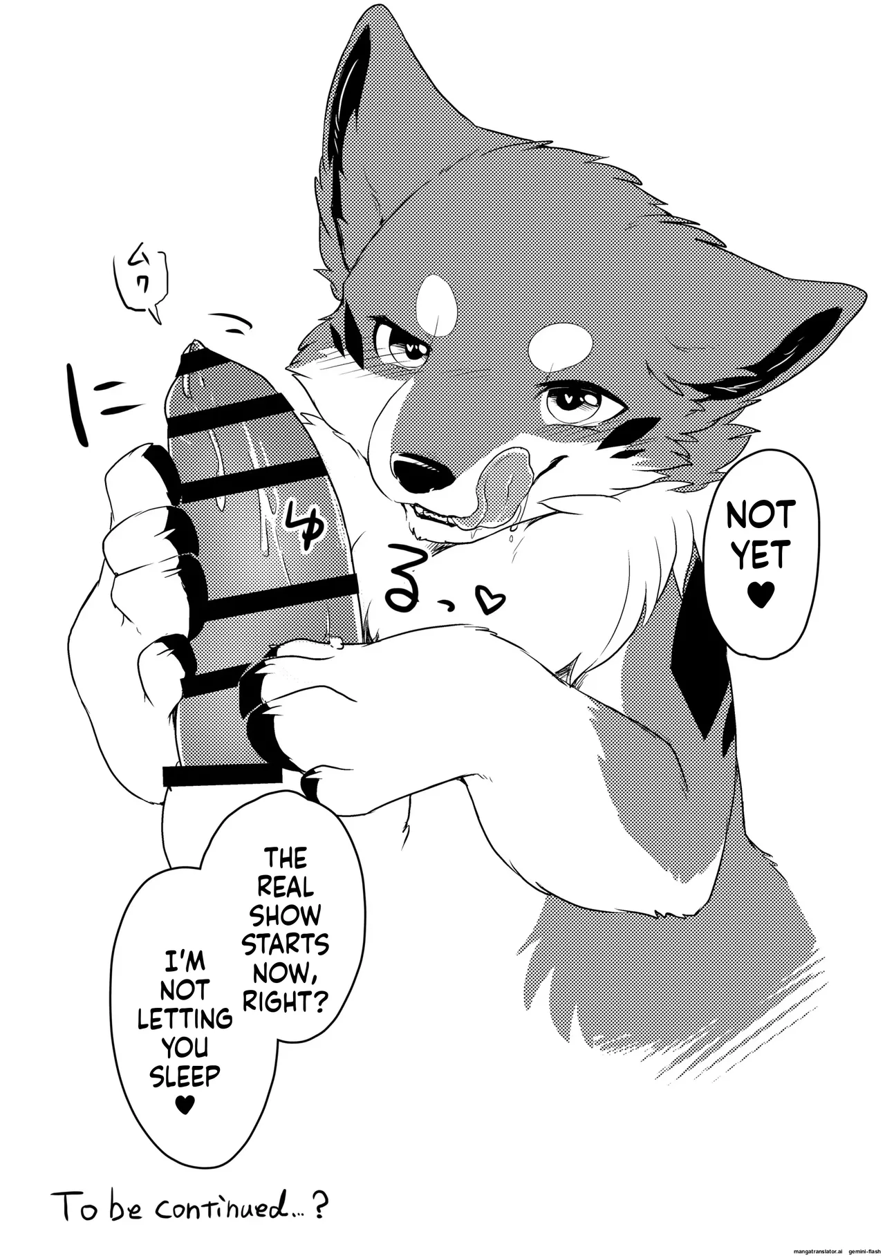 [Minaga Tsukune] Let’s play with the fox-dog! изображение № 8