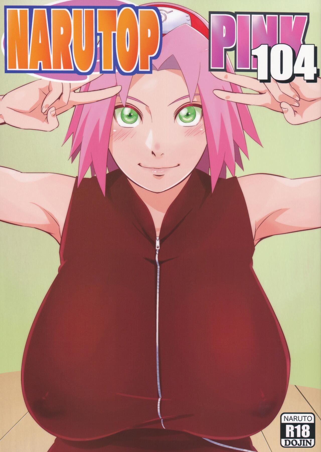 (C104) [Karakishi Youhei-dan Shinga (Sahara Wataru)] NARUTOP PINK 104 (Naruto) [Russian] [Degrad] première image