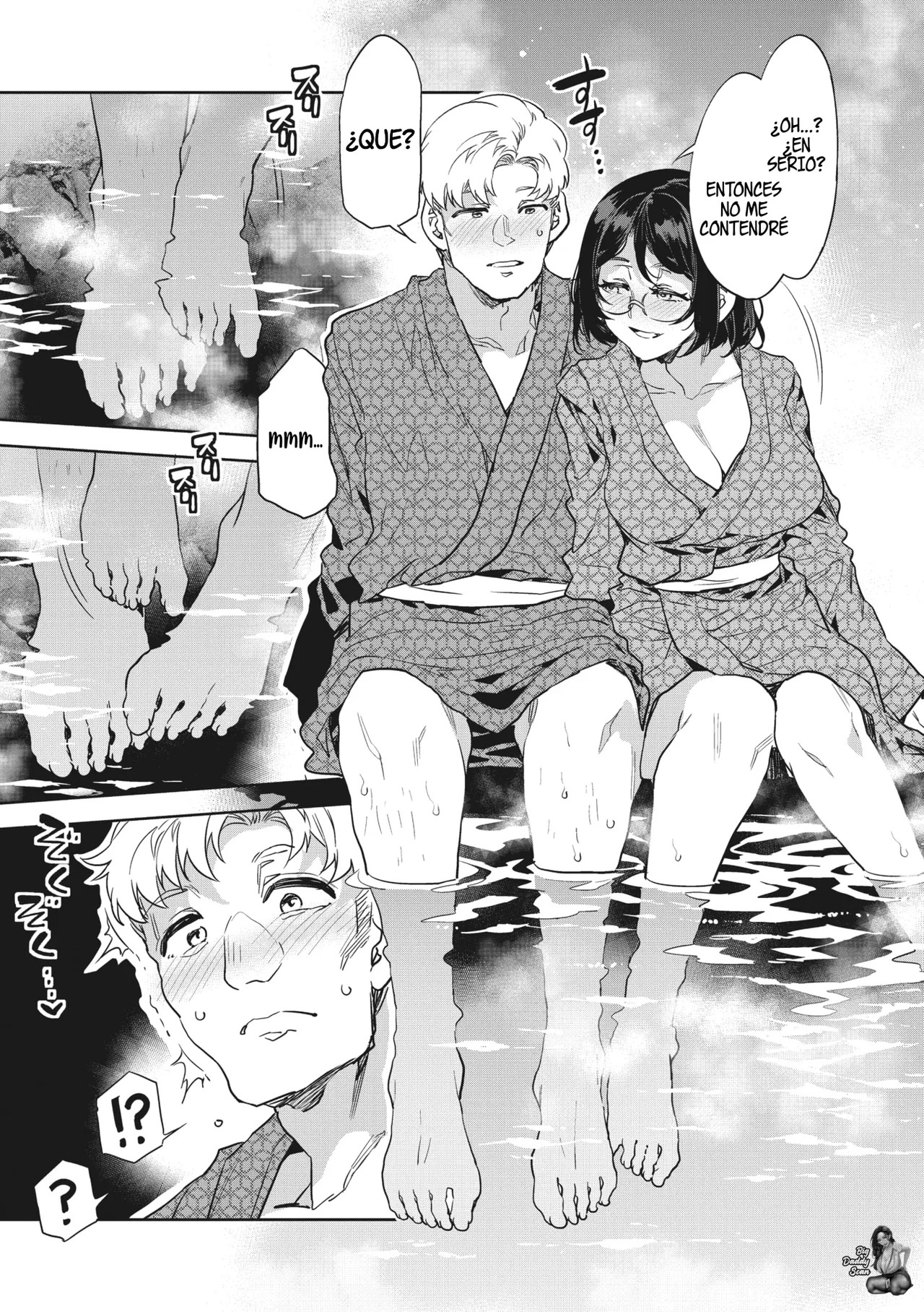 [Mizuryu Kei] Souma Mitsuko no Yuuwaku - Yukemuri Ryojou Hen (2) - | La Seducción De Souma Mitsuko ~Aventura Sexual Ardiente(2)~ 7eme image