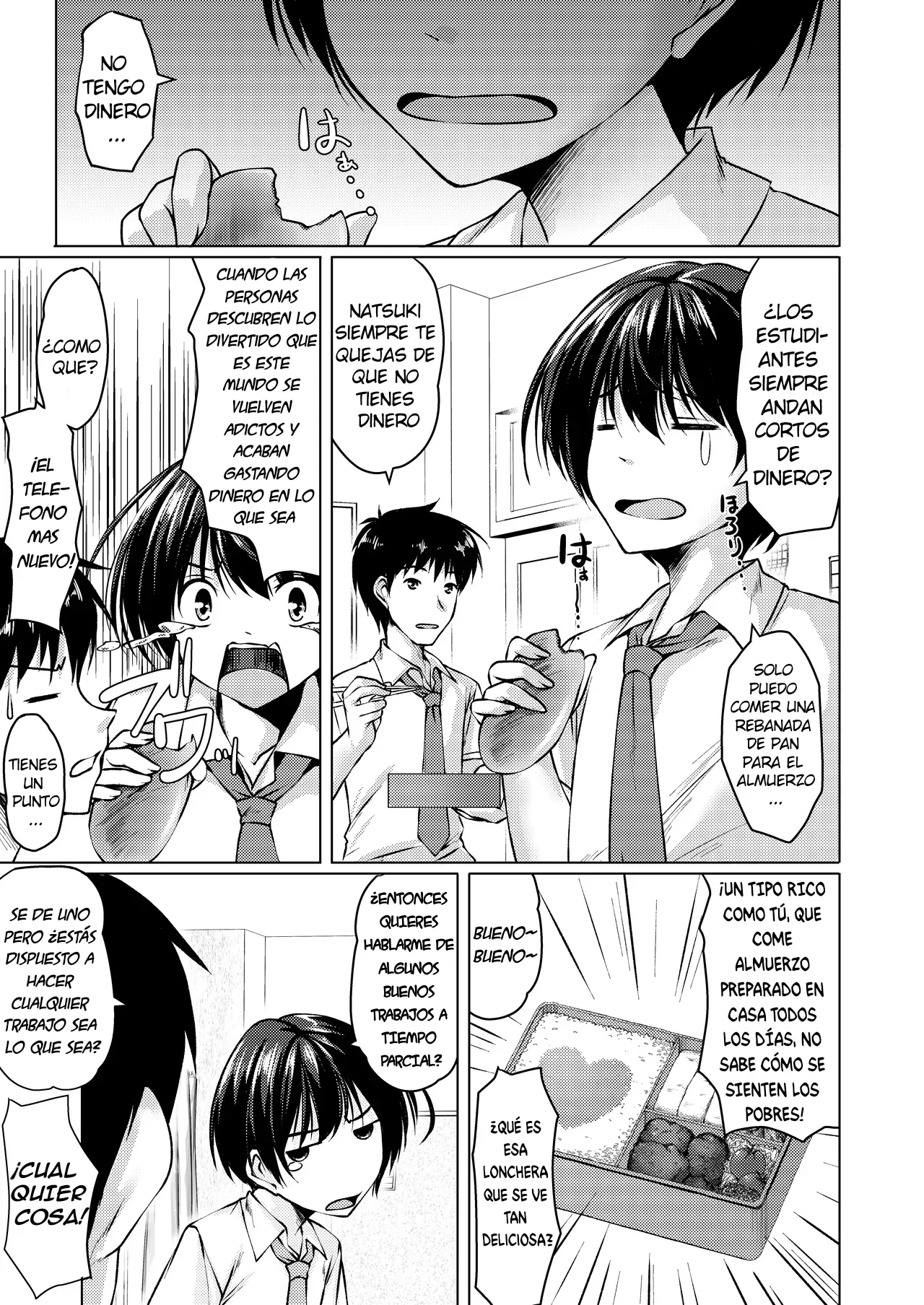 [Cute (Kamiya Tomoe)] Beit Shokai Shite Morattara Nazeka TS-ka Shite Enkou Shite Ita [Spanish] [TF Scans] изображение № 4