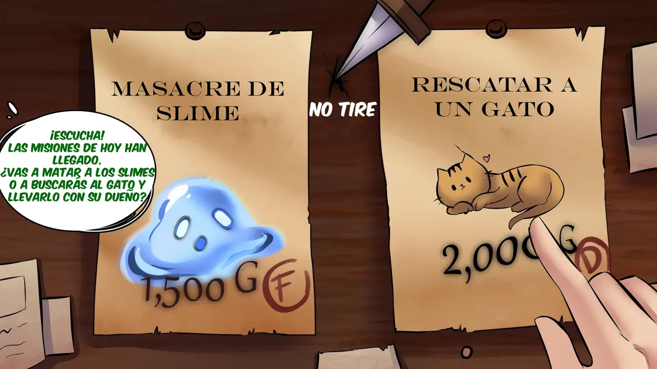 [MeowWithMe] Dokidoki Dungeon [Spanish] [TF Scans] изображение № 2